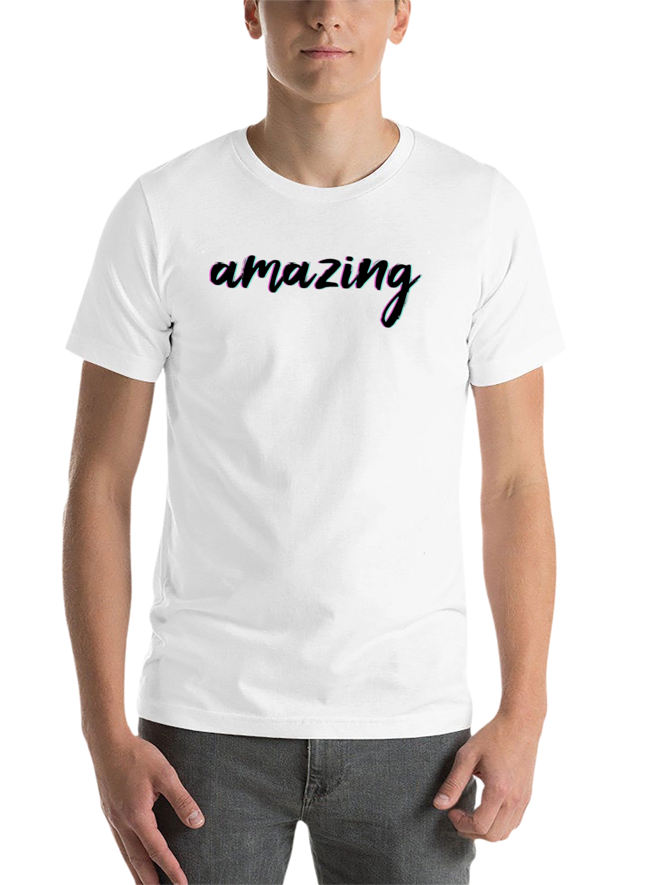 Amazing Graphic Tee - Black T-Shirt