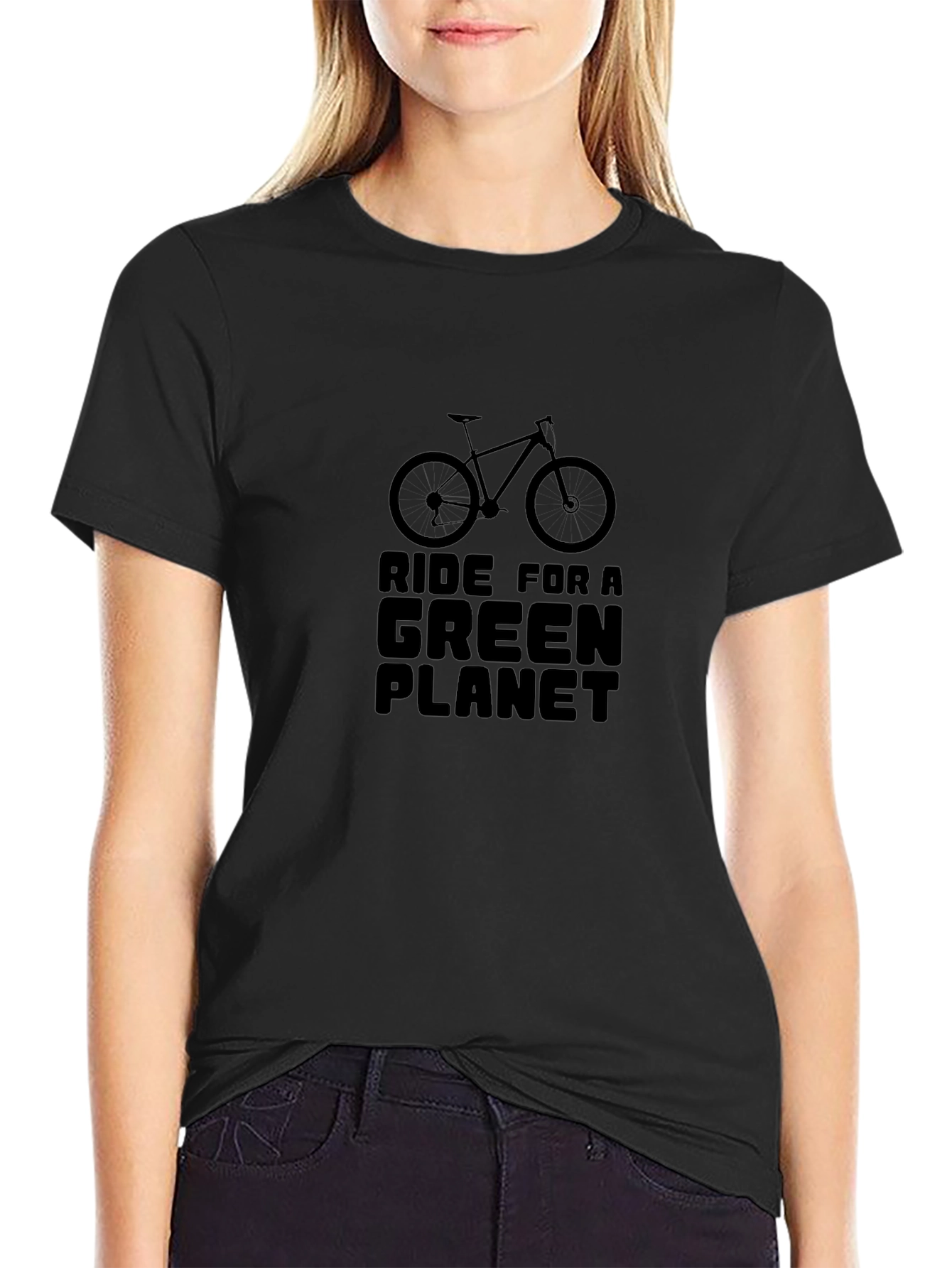 Ride for a Green Planet Graphic Tee