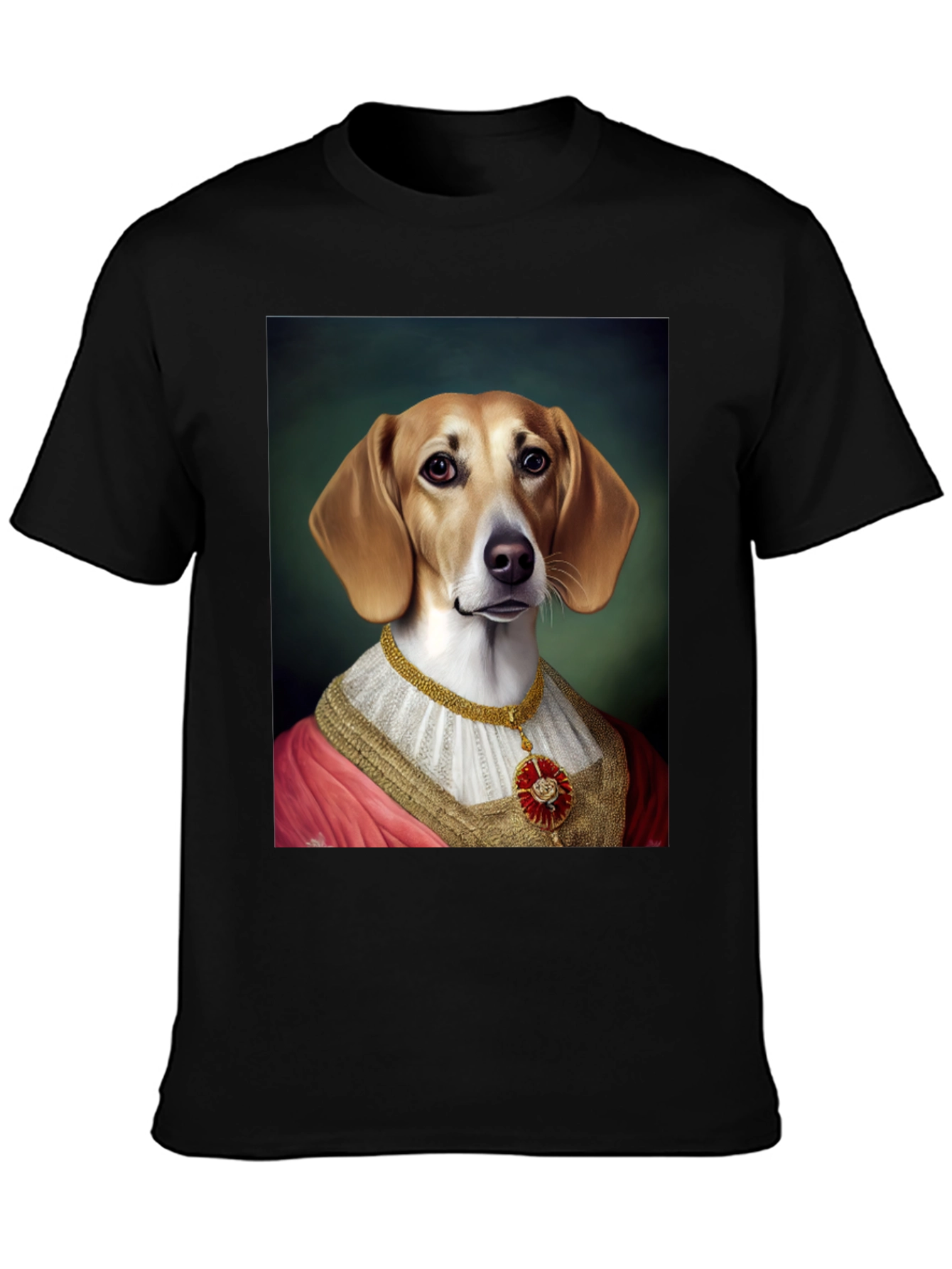 Regal Dog Portrait T-Shirt
