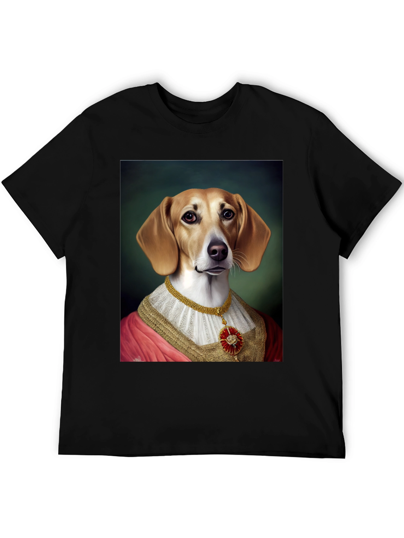 Regal Dog Portrait T-Shirt