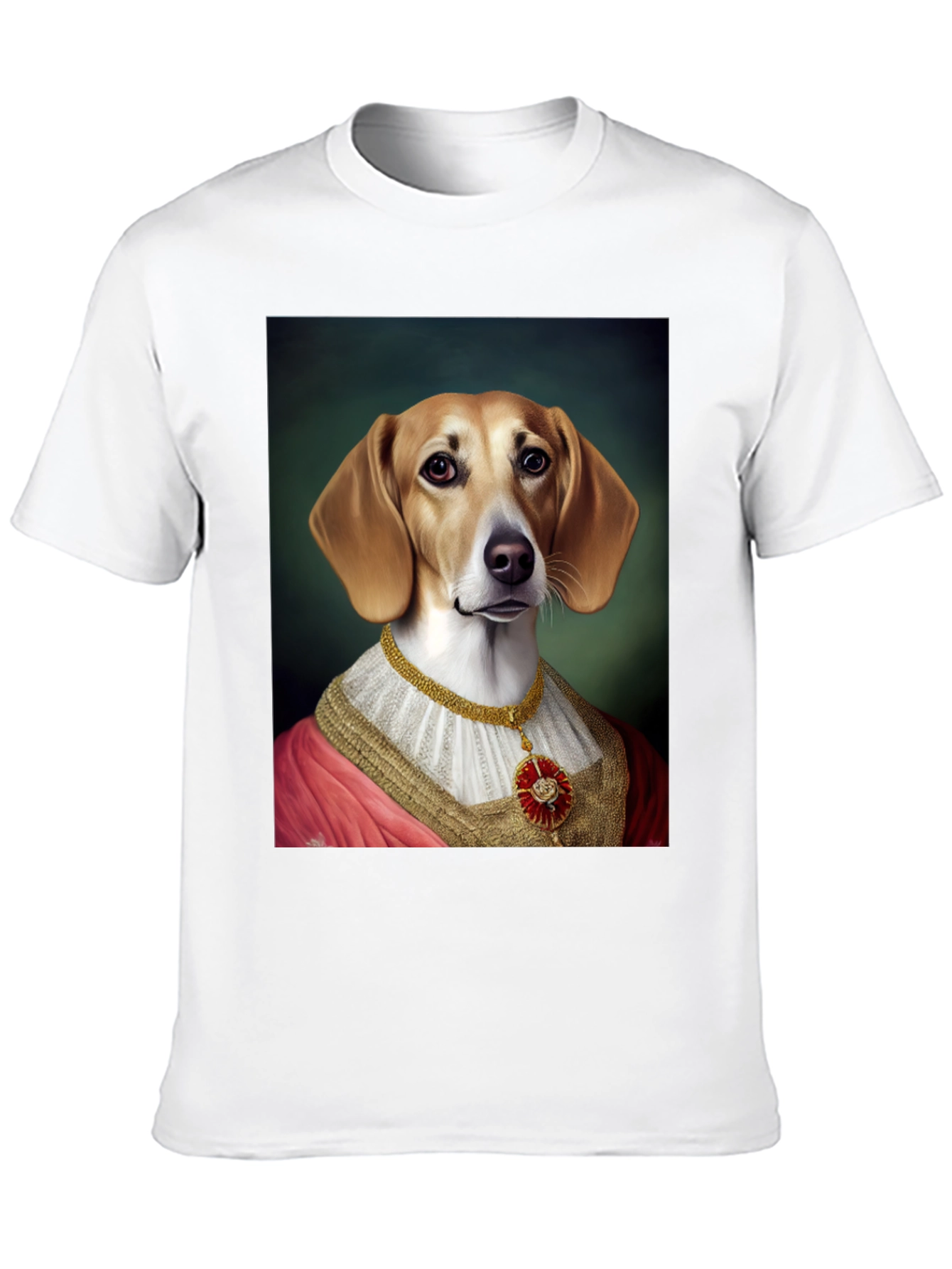 Regal Dog Portrait T-Shirt