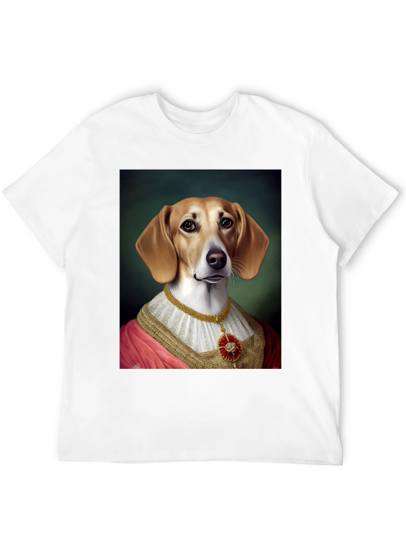 Regal Dog Portrait T-Shirt