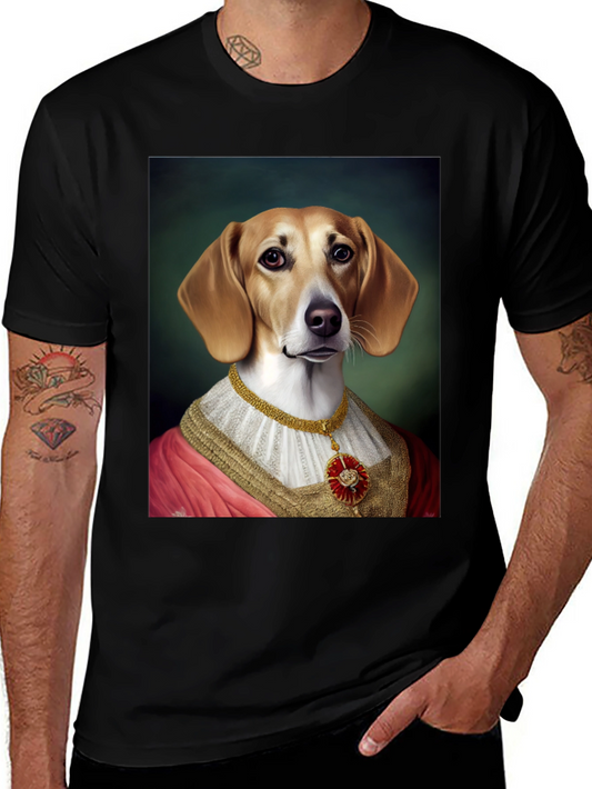 Regal Dog Portrait T-Shirt