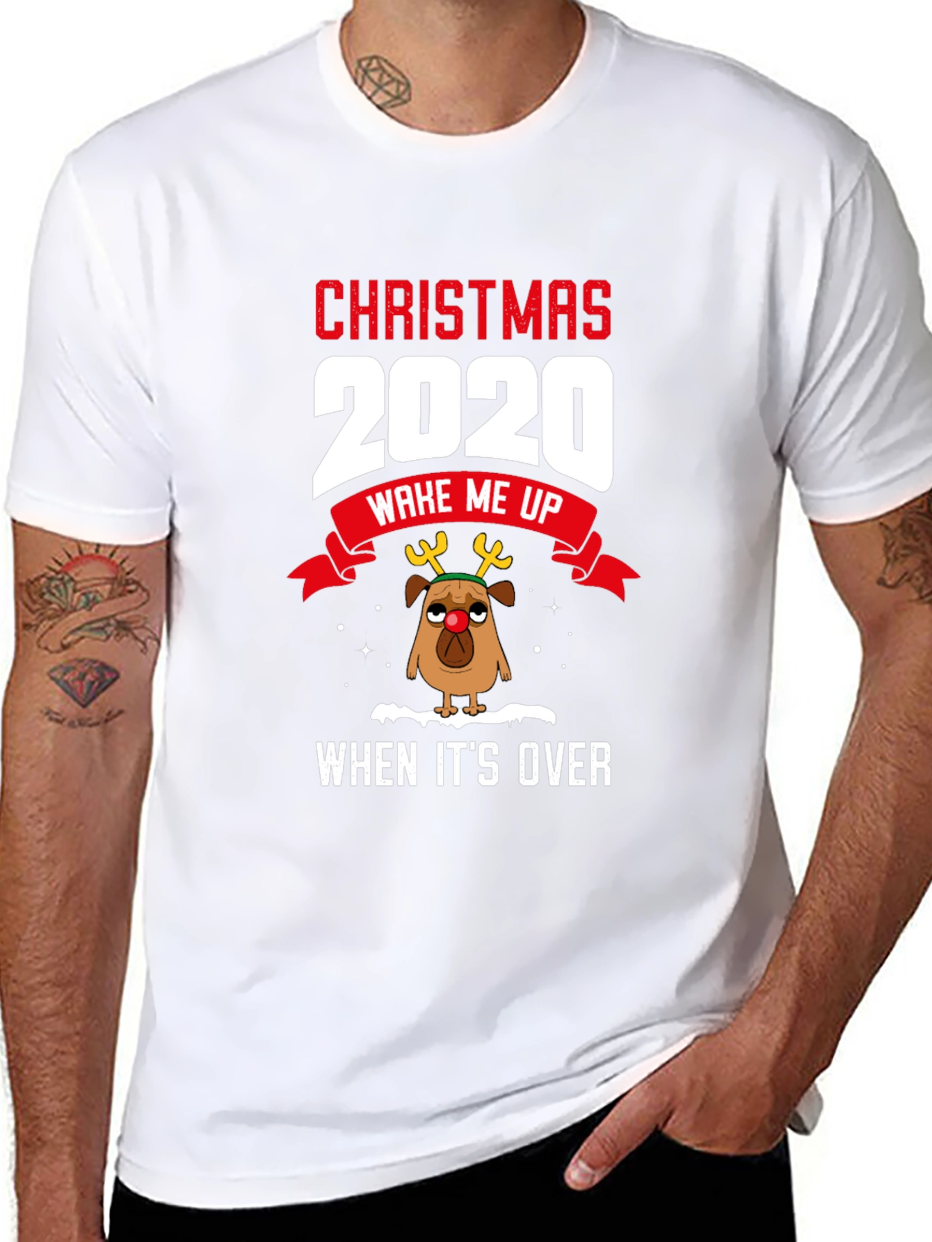 Christmas 2020 Wake Me Up T-Shirt