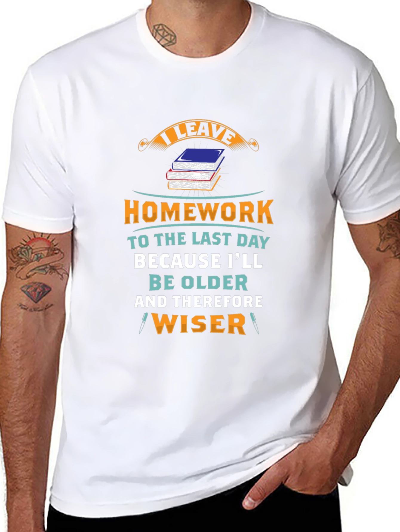 Funny Homework Procrastination T-Shirt