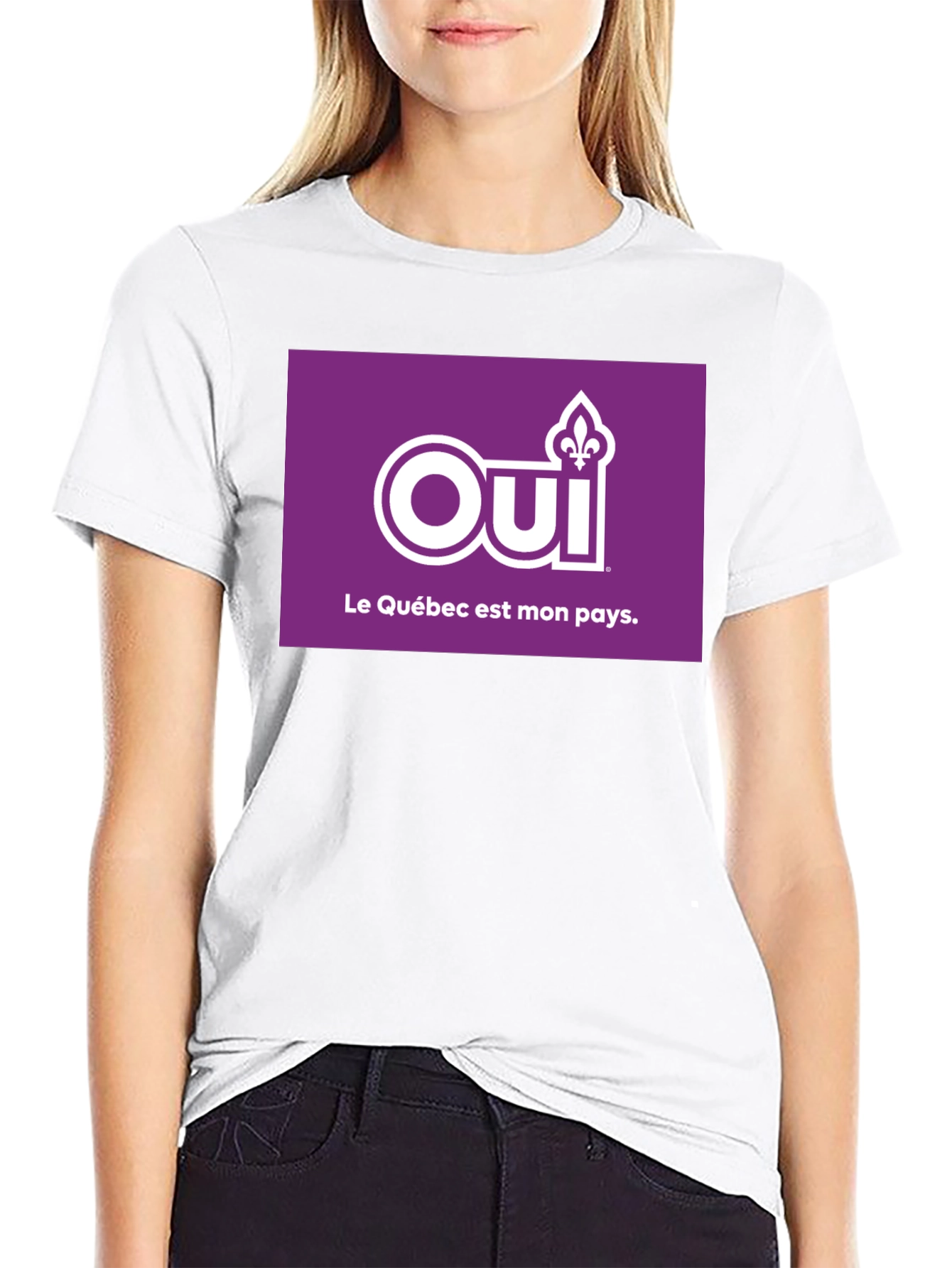 Oui Le Québec Est Mon Pays T-Shirt