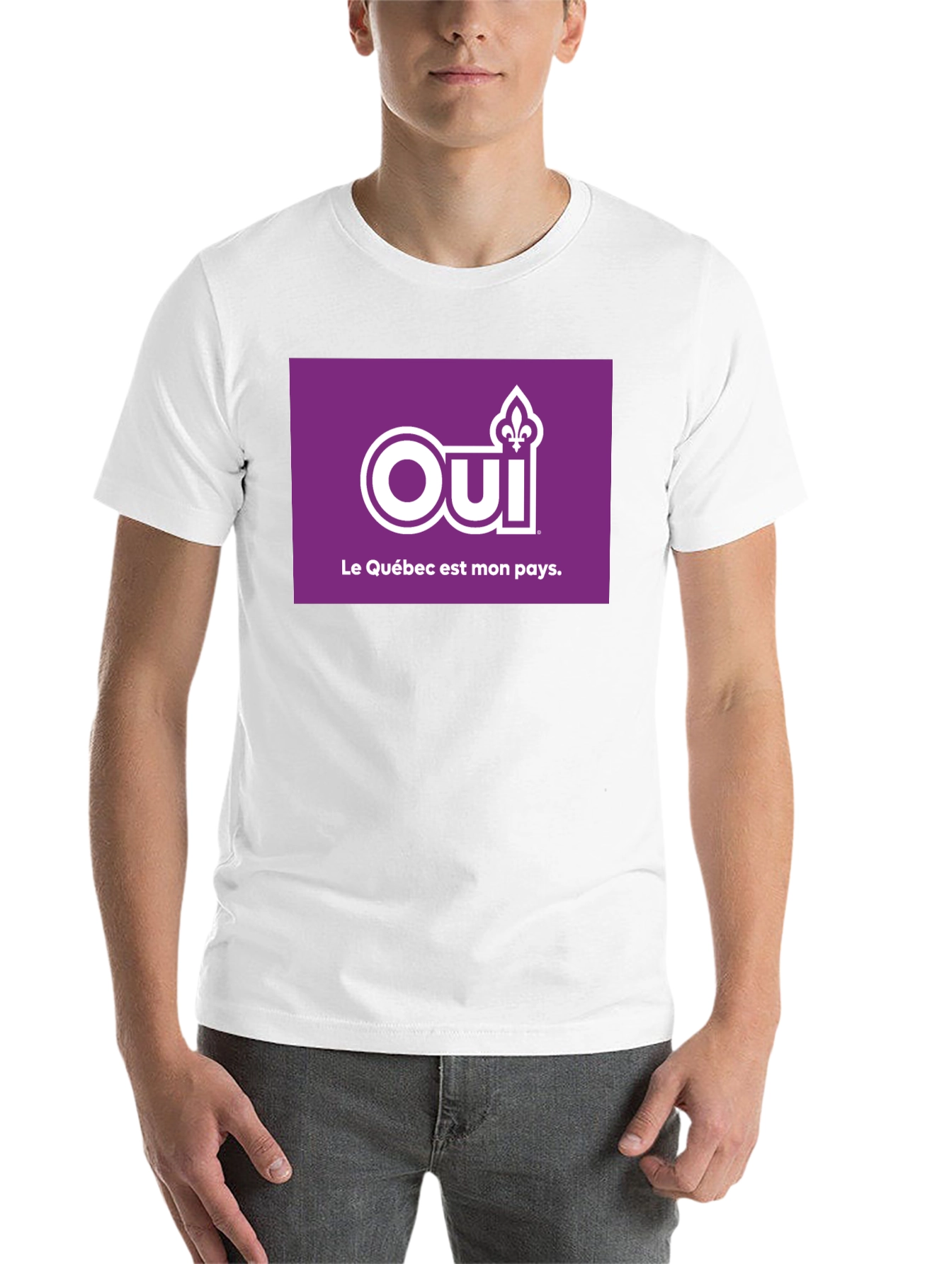 Oui Le Québec Est Mon Pays T-Shirt