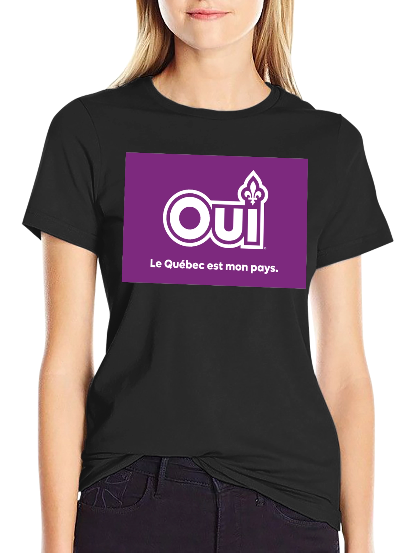 Oui Le Québec Est Mon Pays T-Shirt