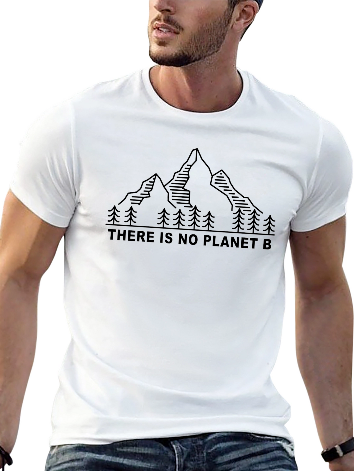 Eco-Friendly No Planet B Graphic Tee