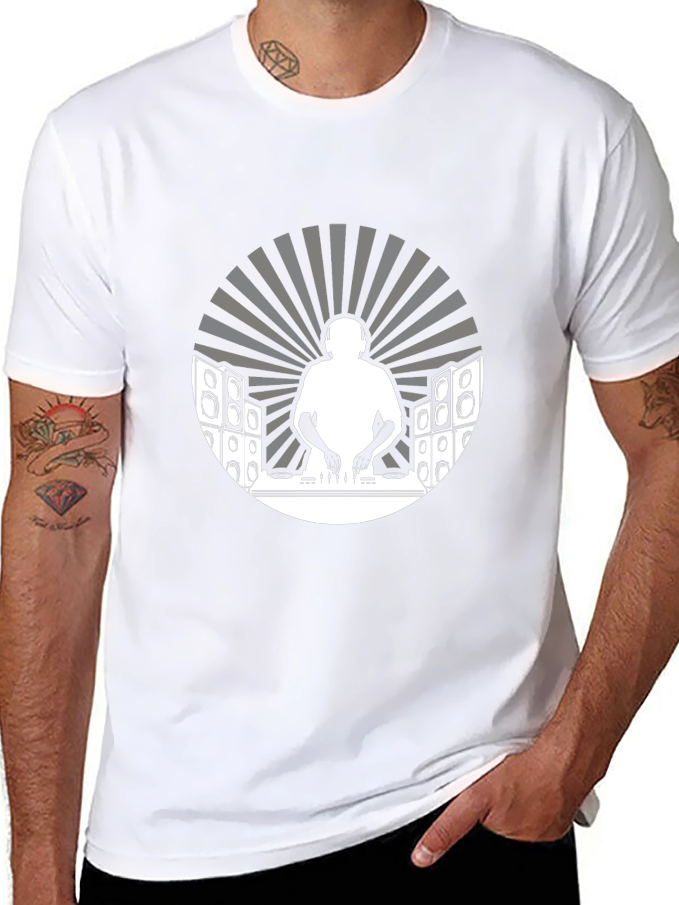 DJ Graphic T-Shirt - Music Lover Tee