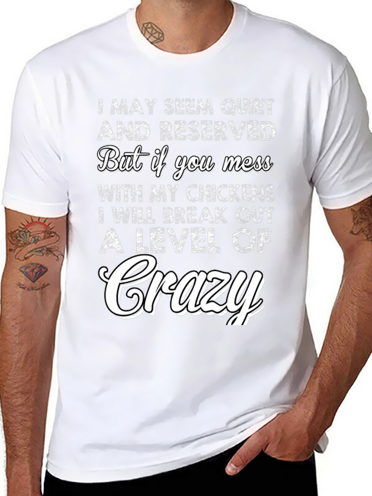 Crazy Chicken Lover T-Shirt