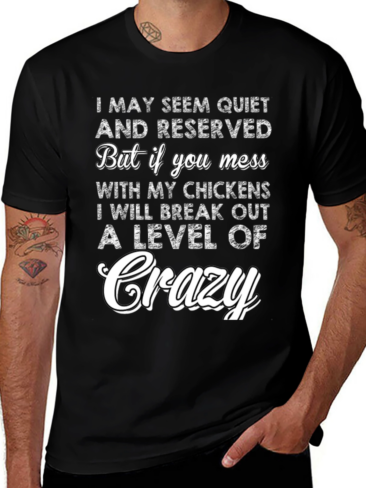 Crazy Chicken Lover T-Shirt