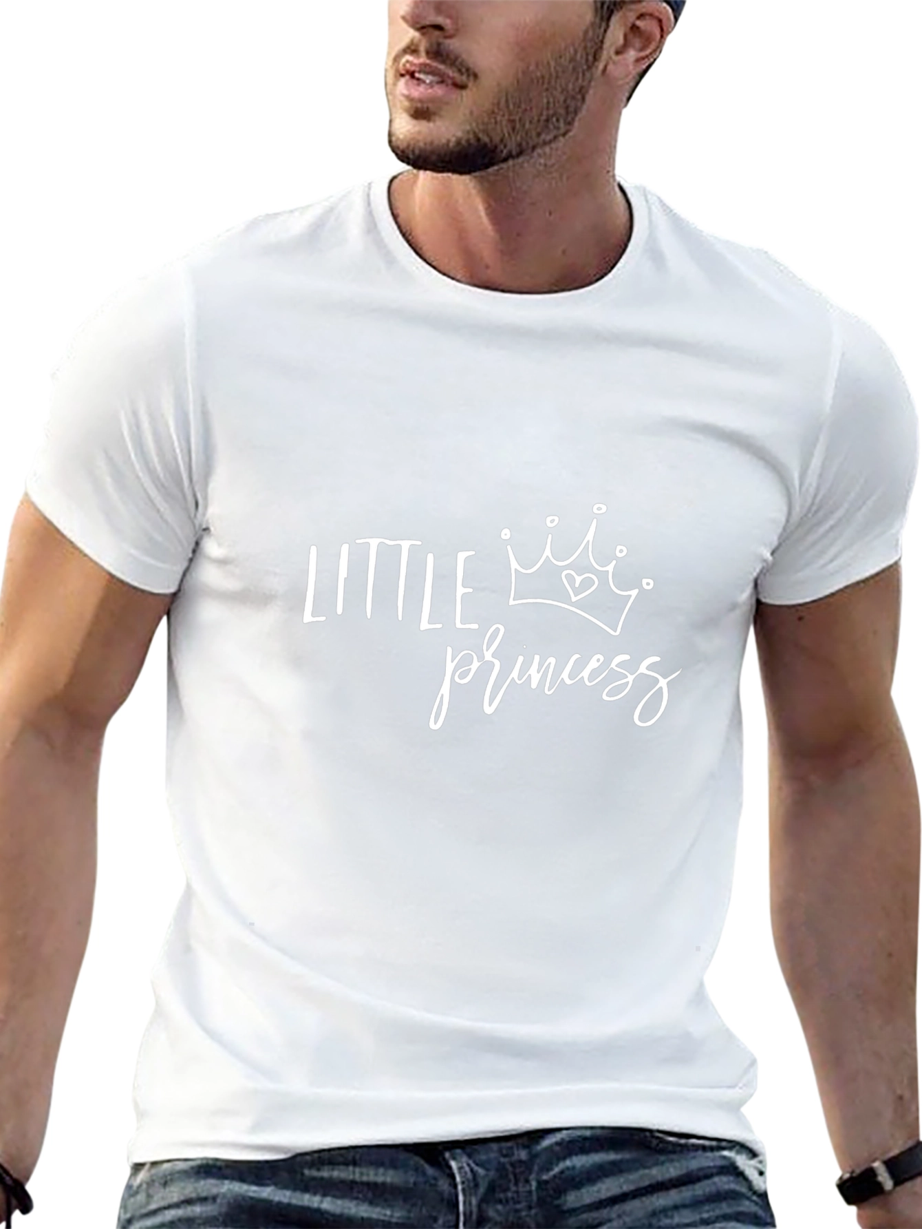 Little Princess Graphic Black T-Shirt