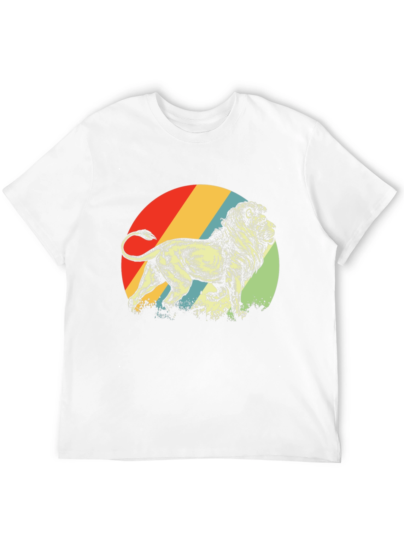 Retro Lion Graphic Tee