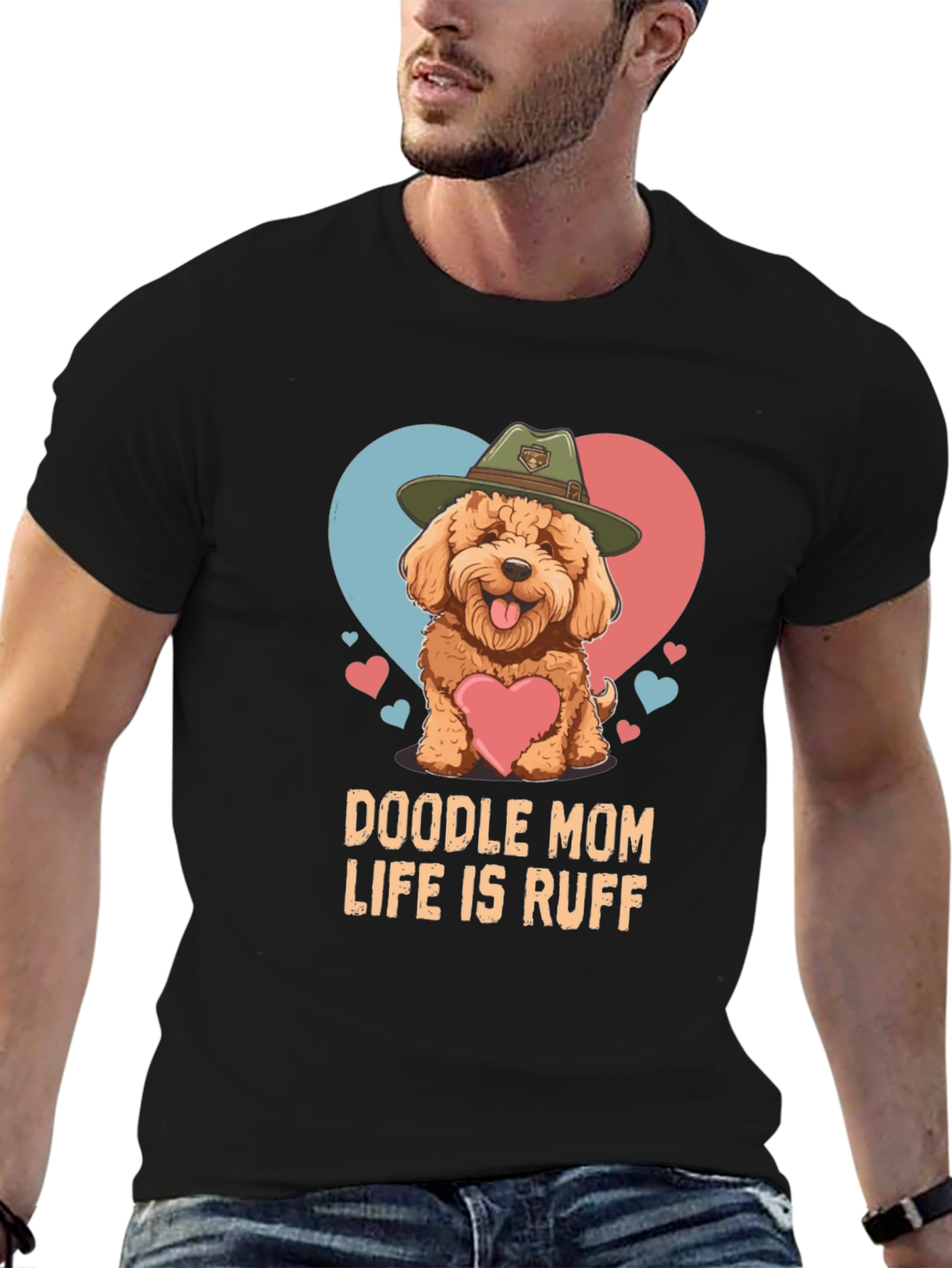 Doodle Mom Life is Ruff T-Shirt