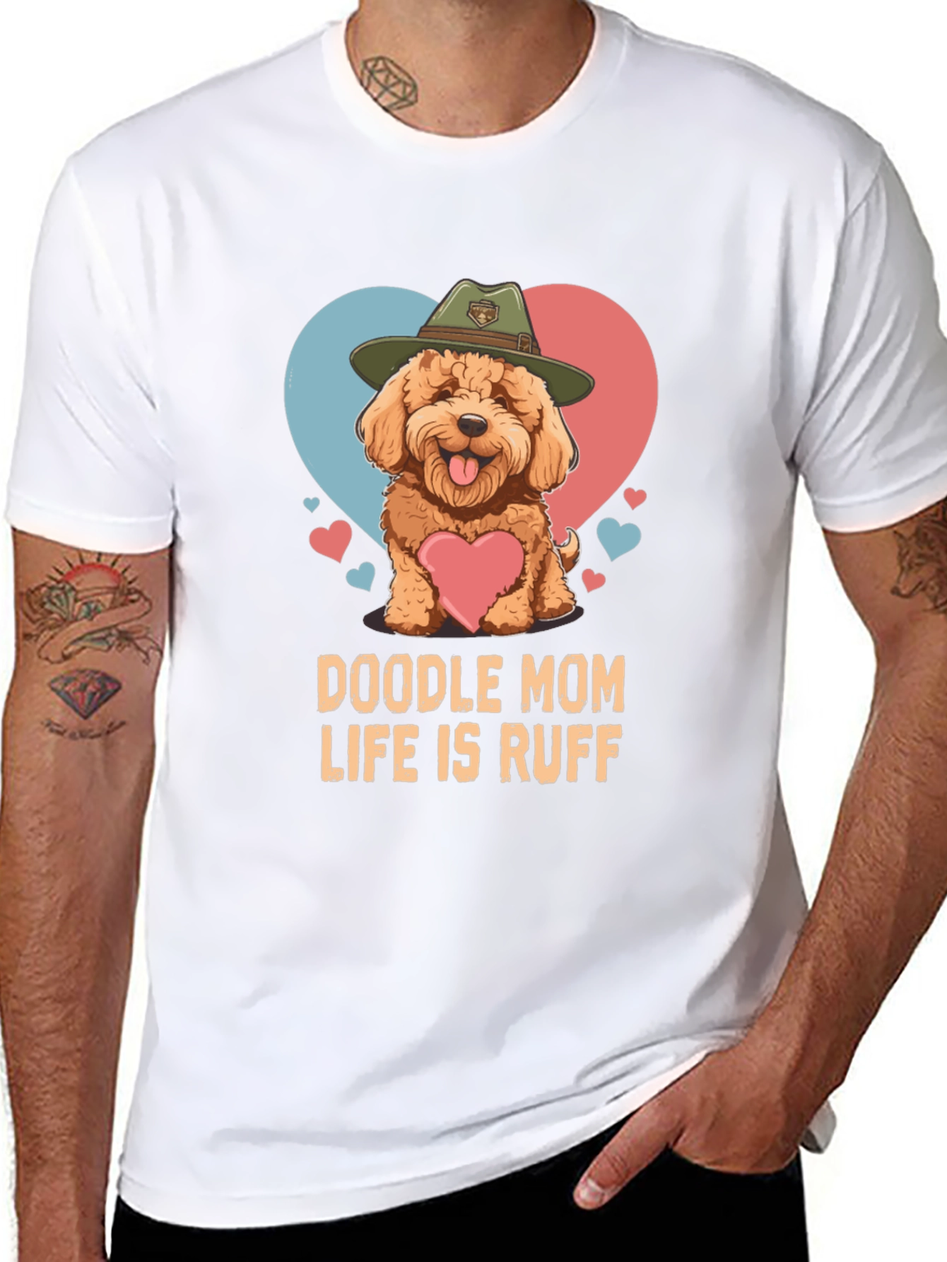 Doodle Mom Life is Ruff T-Shirt