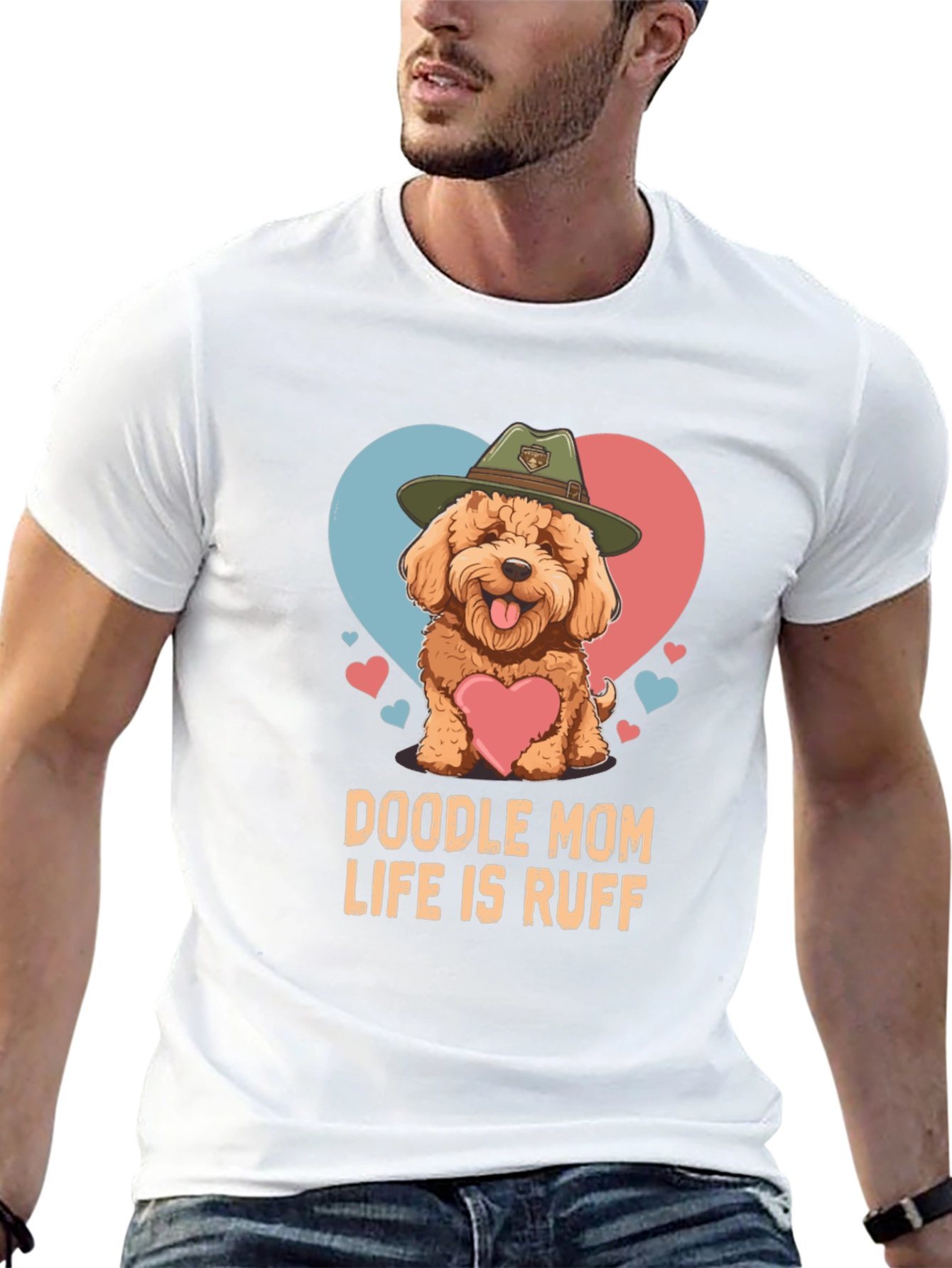 Doodle Mom Life is Ruff T-Shirt