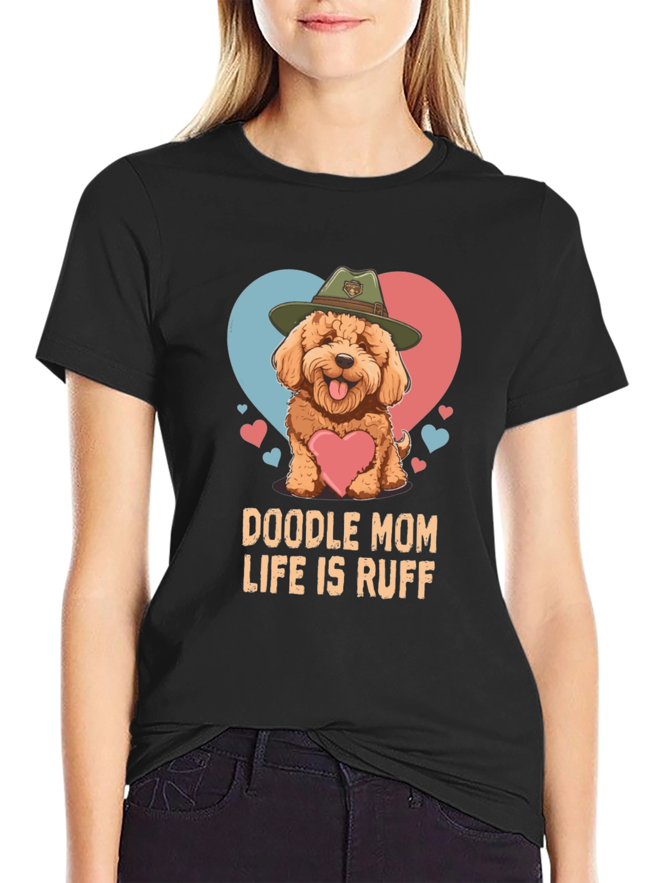 Doodle Mom Life is Ruff T-Shirt