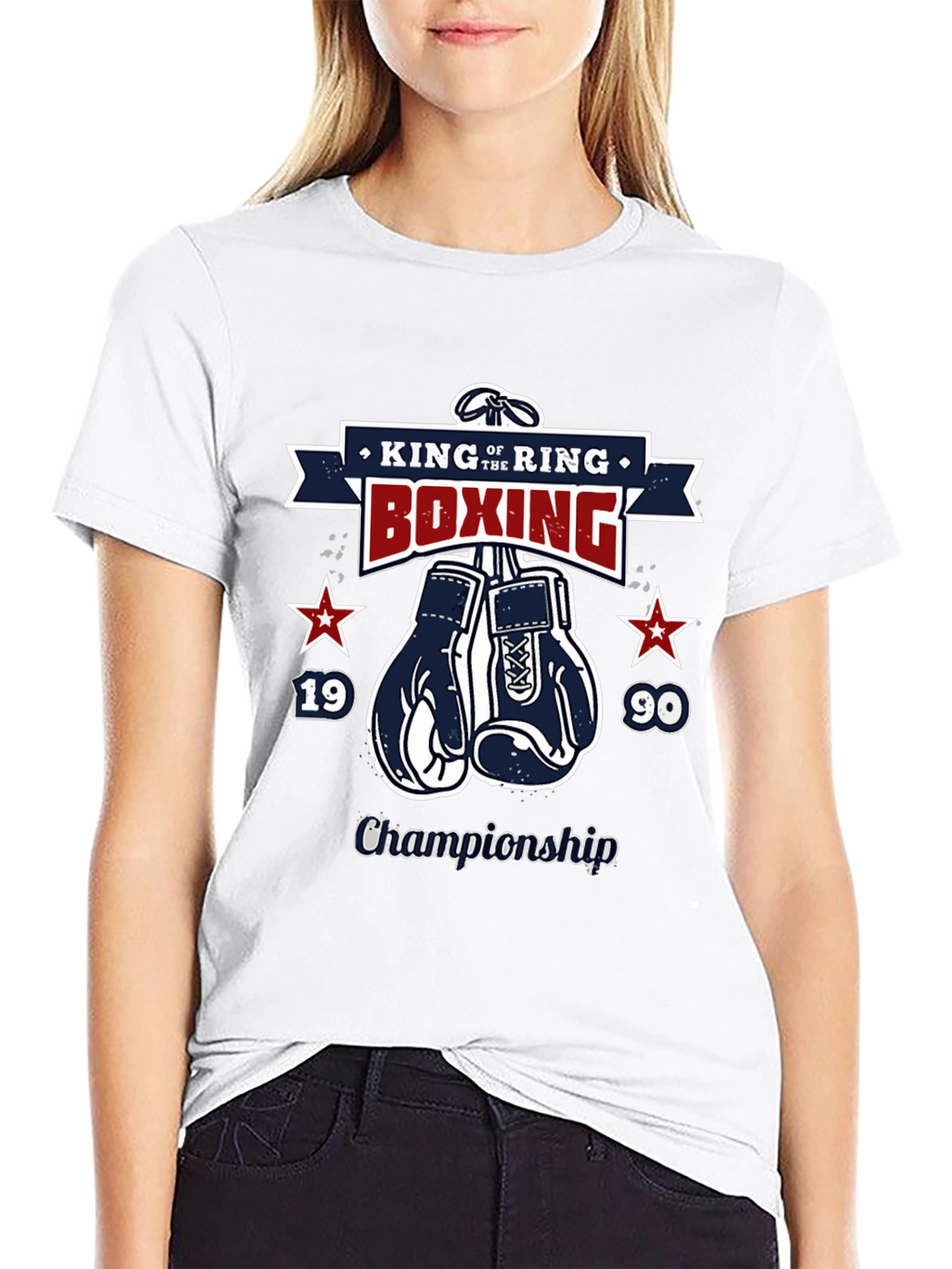 King of the Ring Boxing Graphic T-Shirt