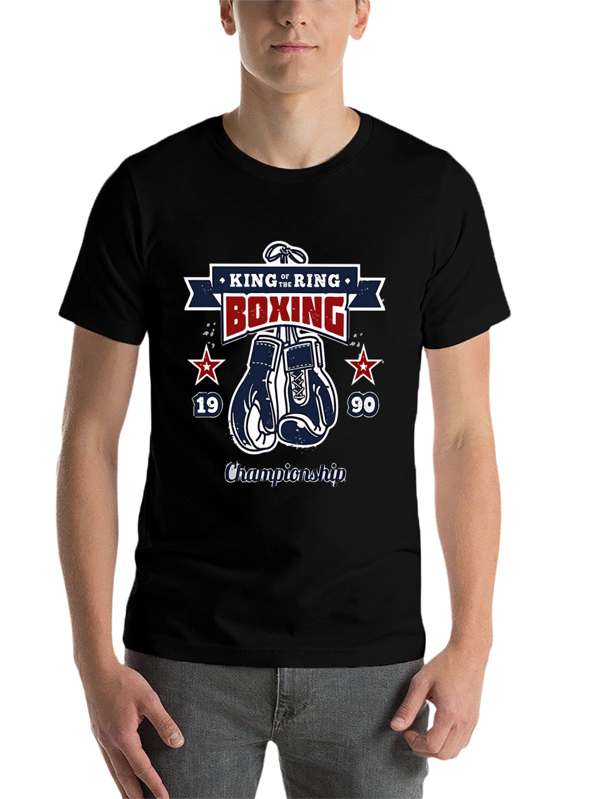 King of the Ring Boxing Graphic T-Shirt