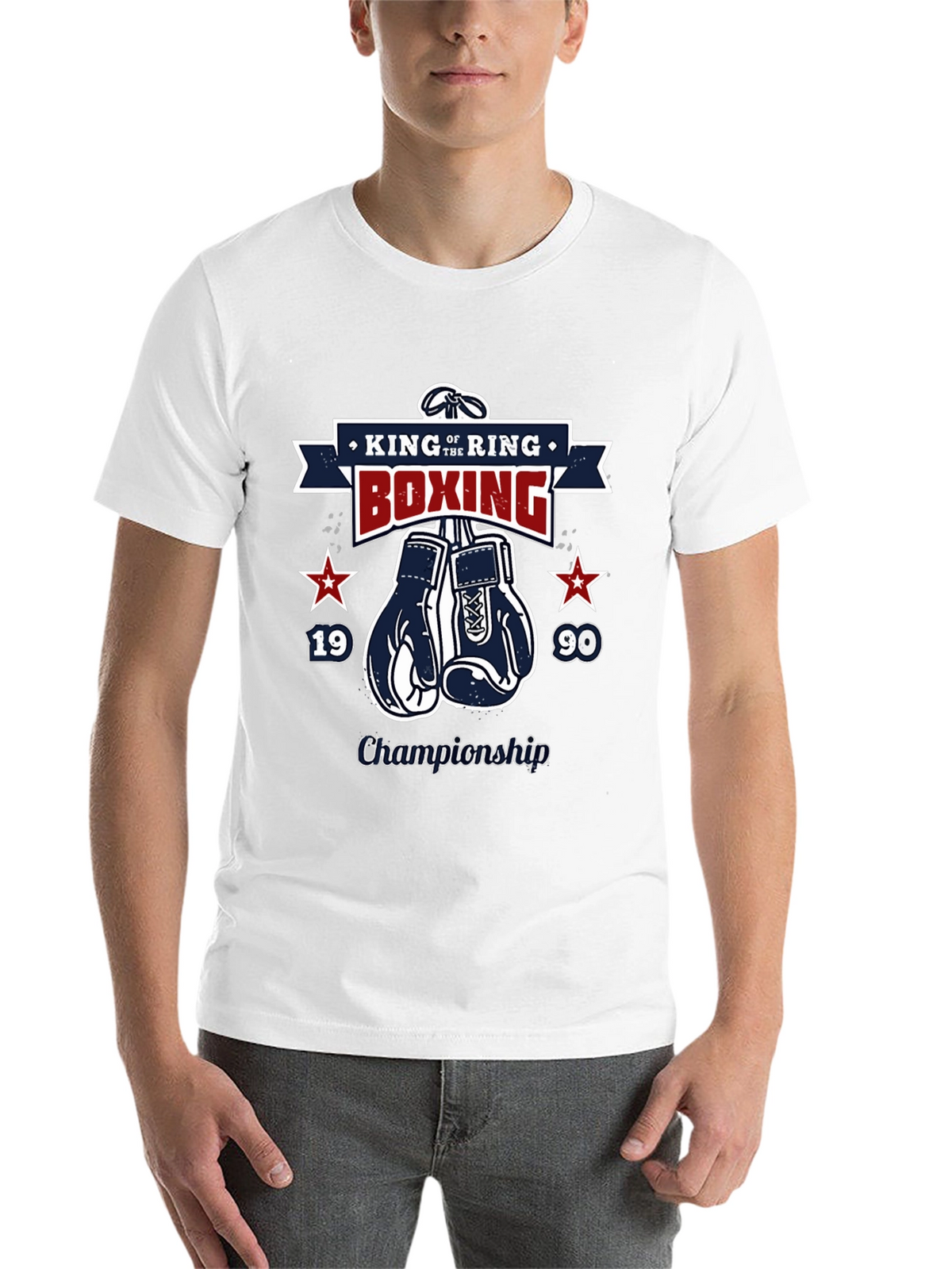 King of the Ring Boxing Graphic T-Shirt