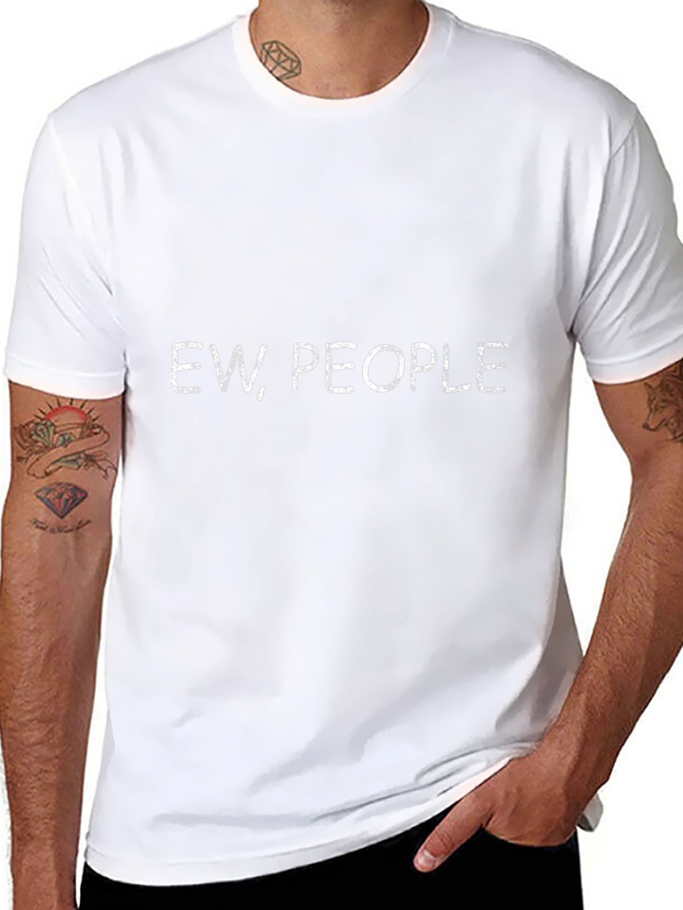 Ew People T-Shirt - Funny Sarcastic Tee