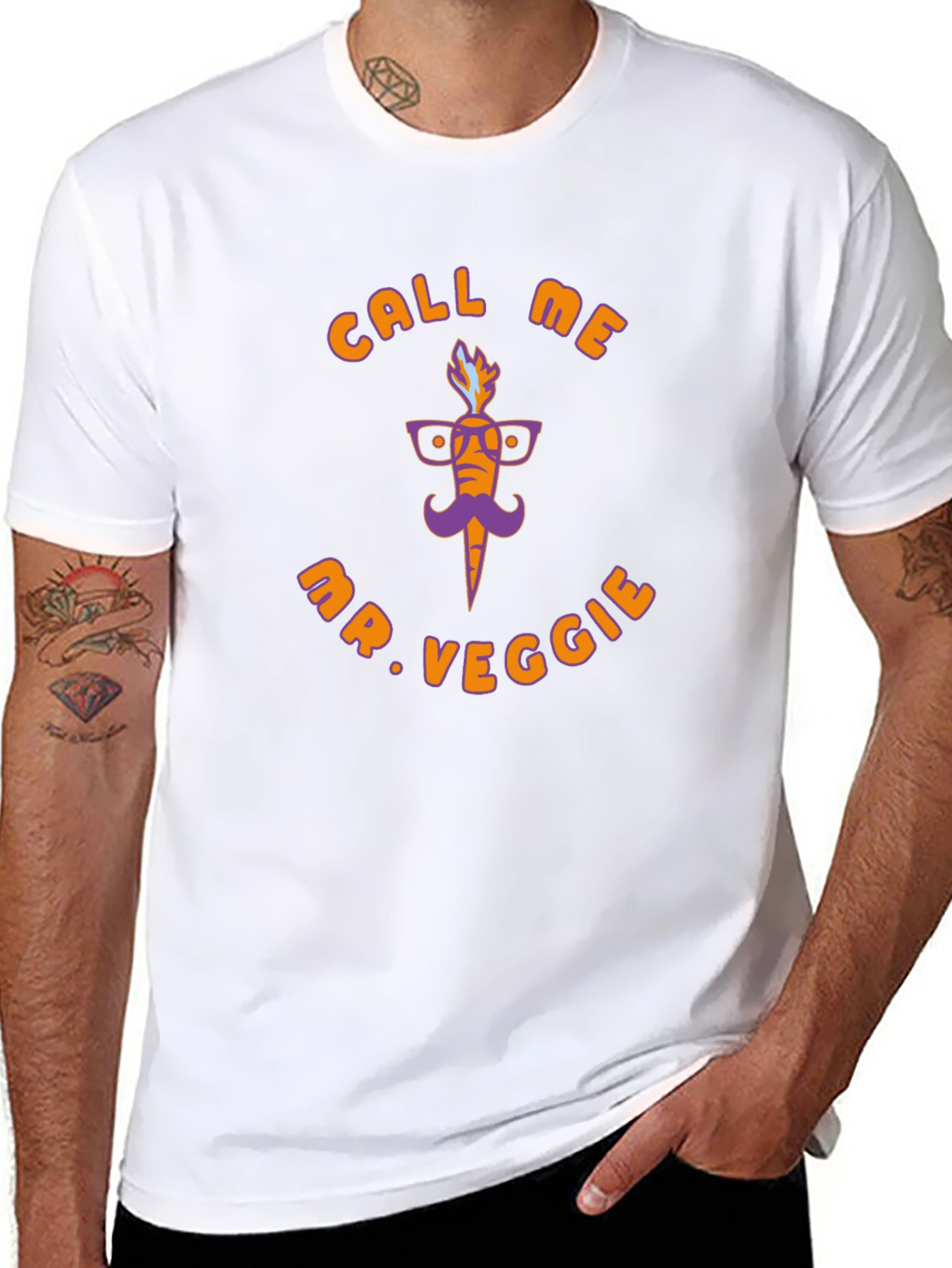 Call Me Mr. Veggie Graphic T-Shirt
