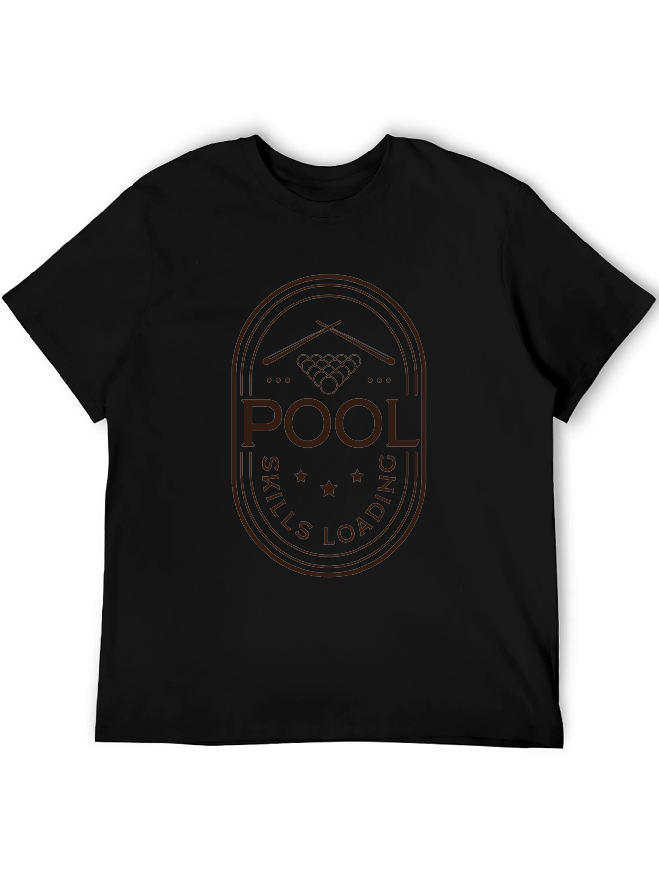 Pool Skills Loading T-Shirt - Black