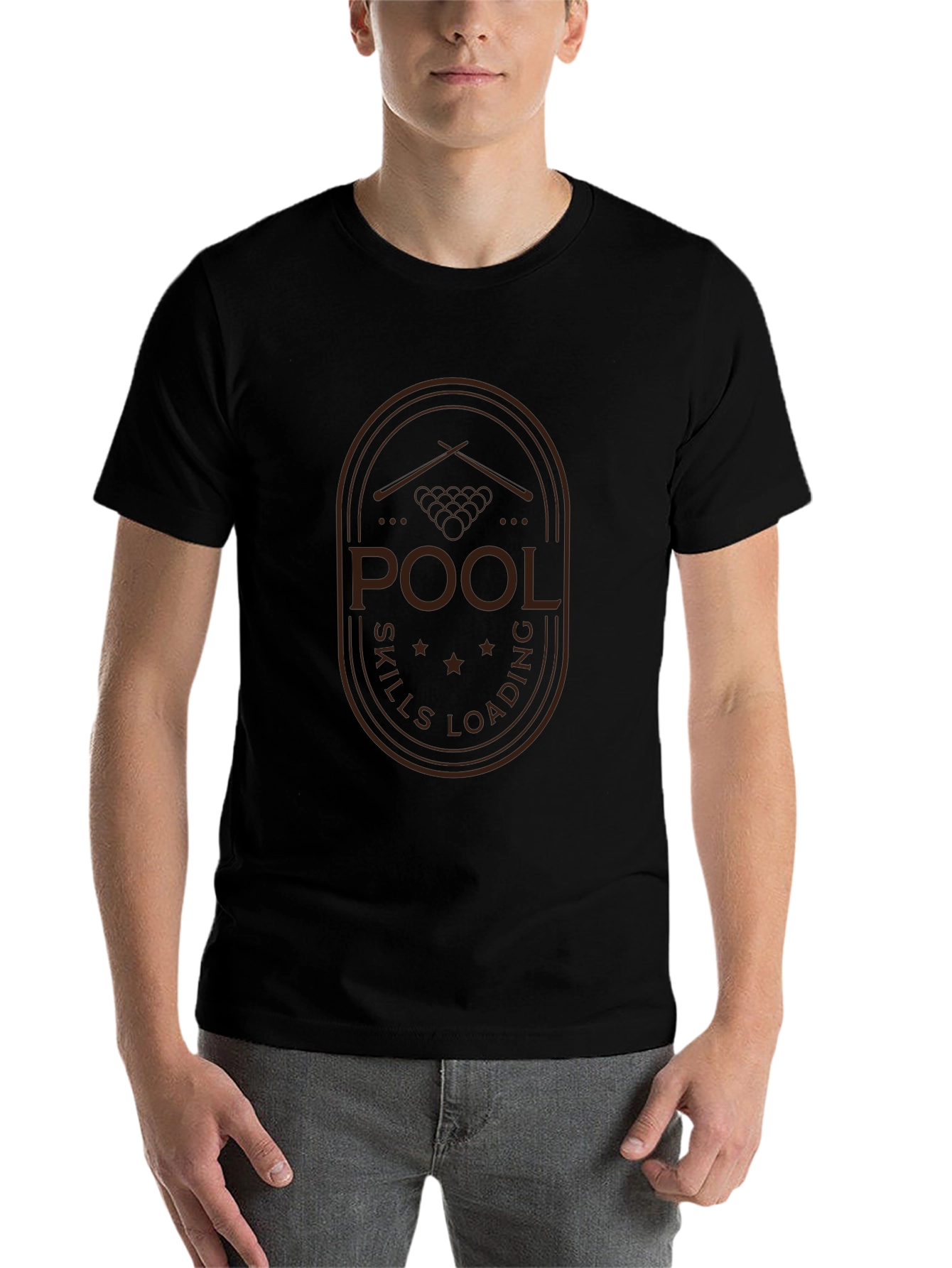 Pool Skills Loading T-Shirt - Black