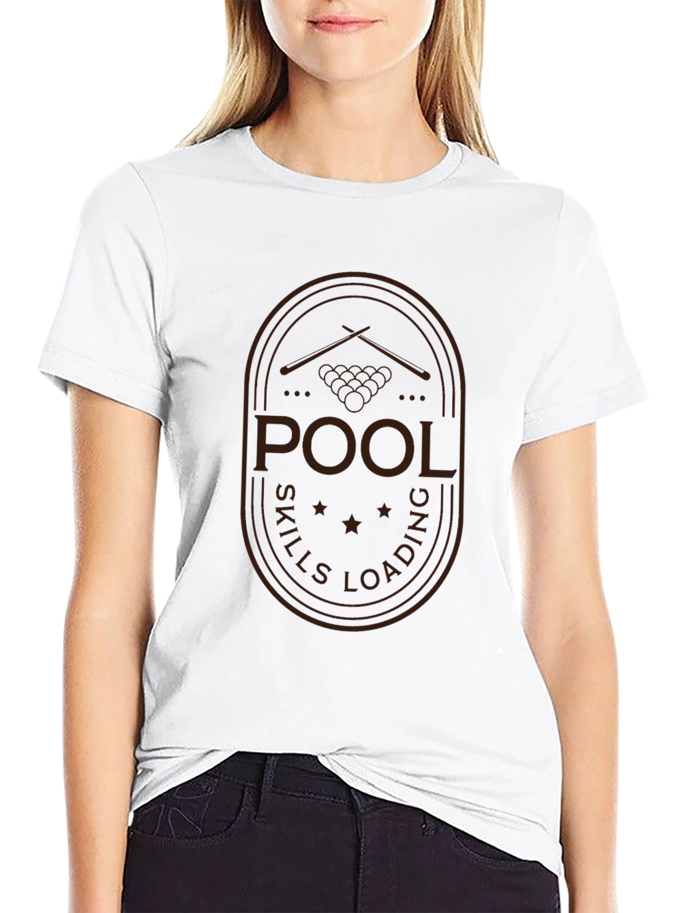 Pool Skills Loading T-Shirt - Black