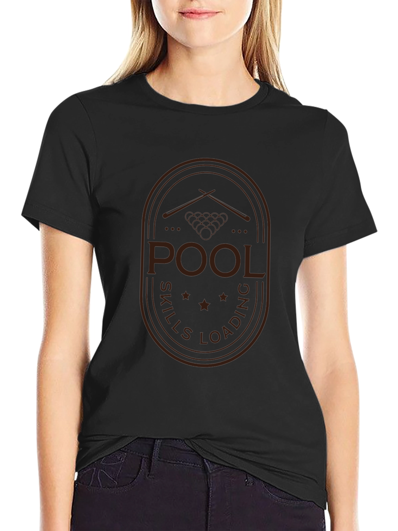 Pool Skills Loading T-Shirt - Black
