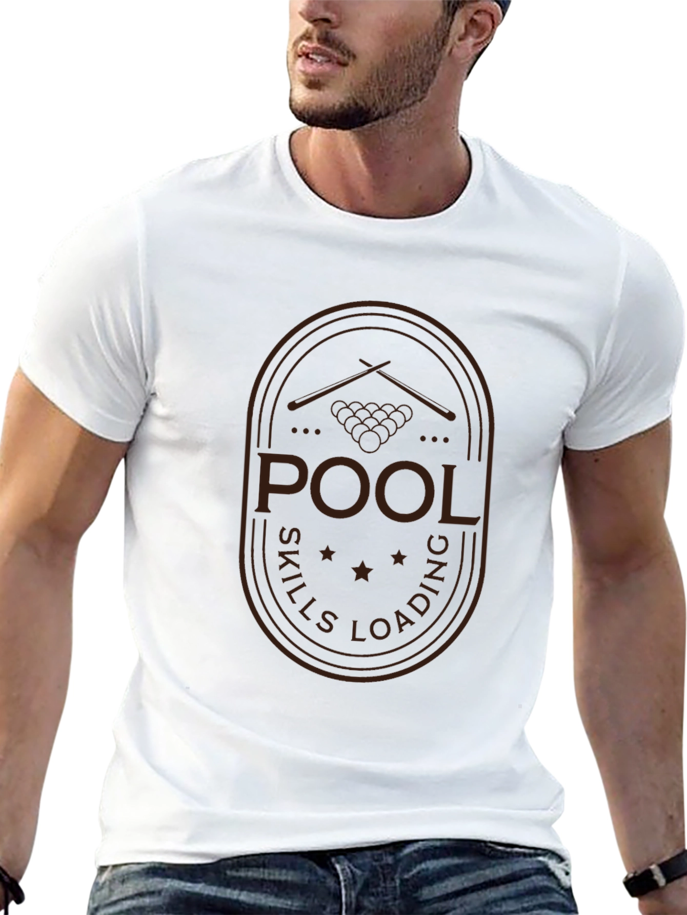 Pool Skills Loading T-Shirt - Black