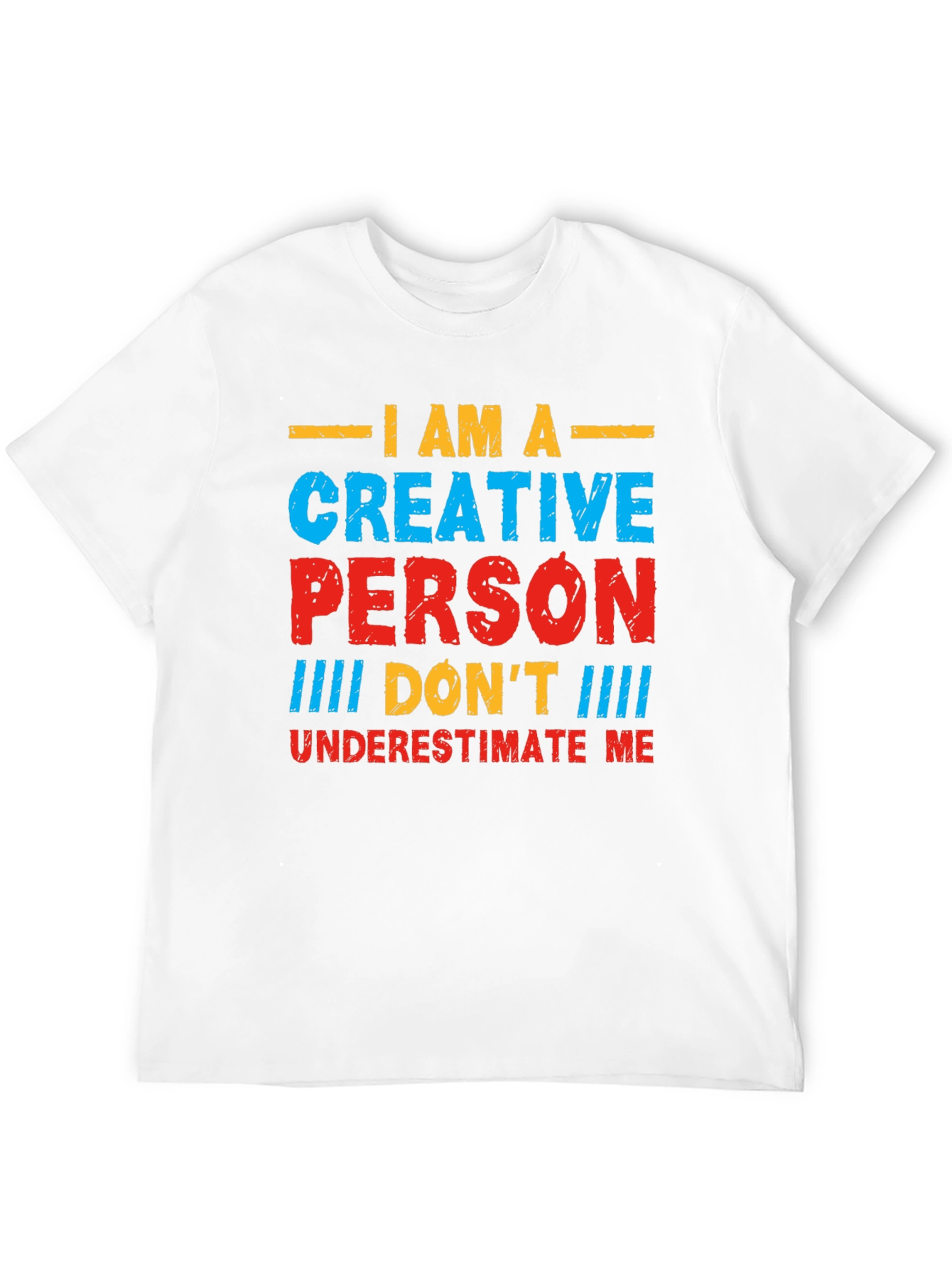 Creative Person Graphic T-Shirt - Bold Statement Tee