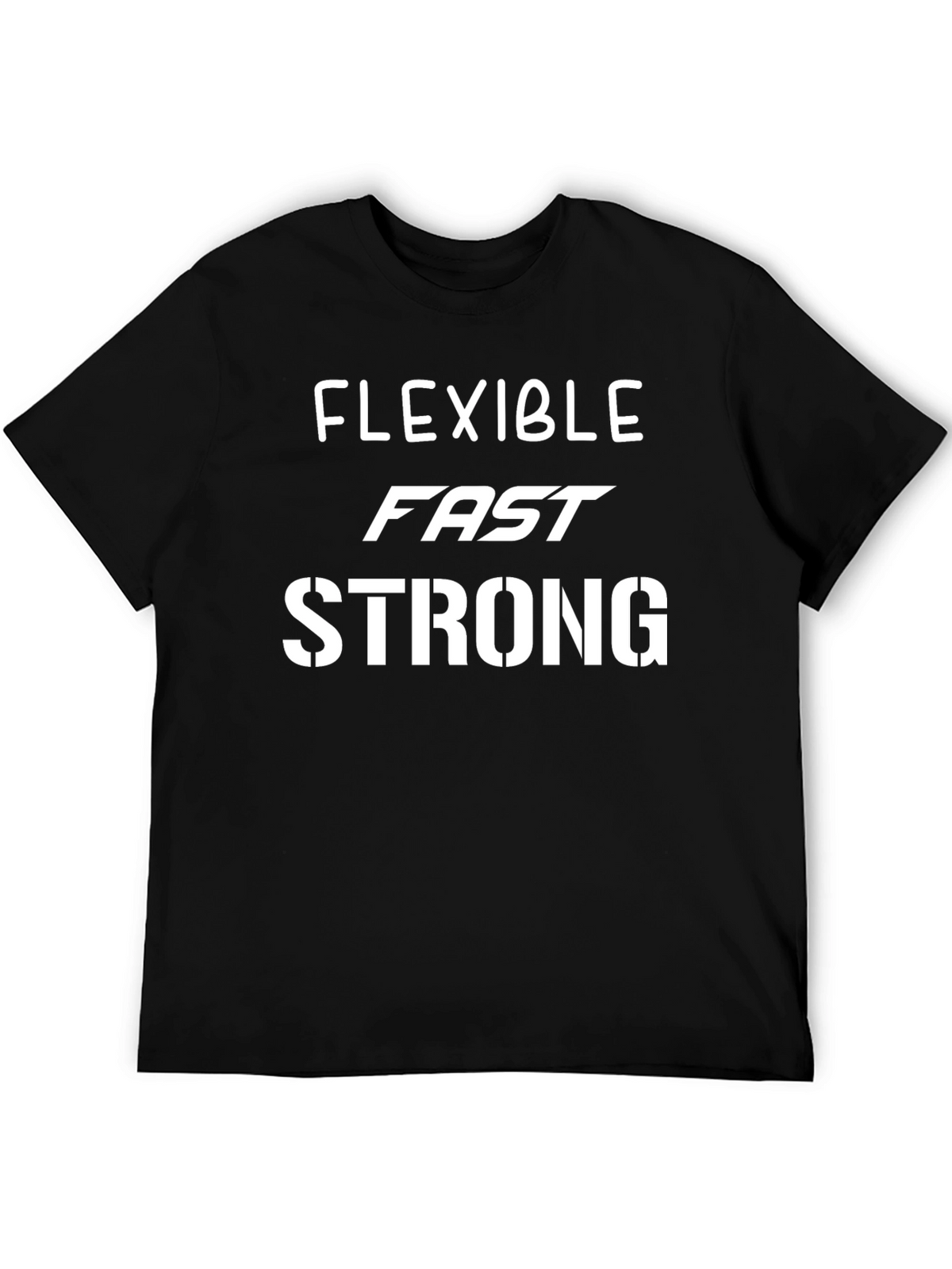 Flexible Fast Strong T-Shirt - Black