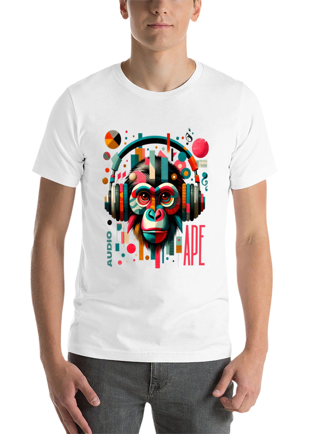 Audio Ape Graphic Tee - Funky Music Lover