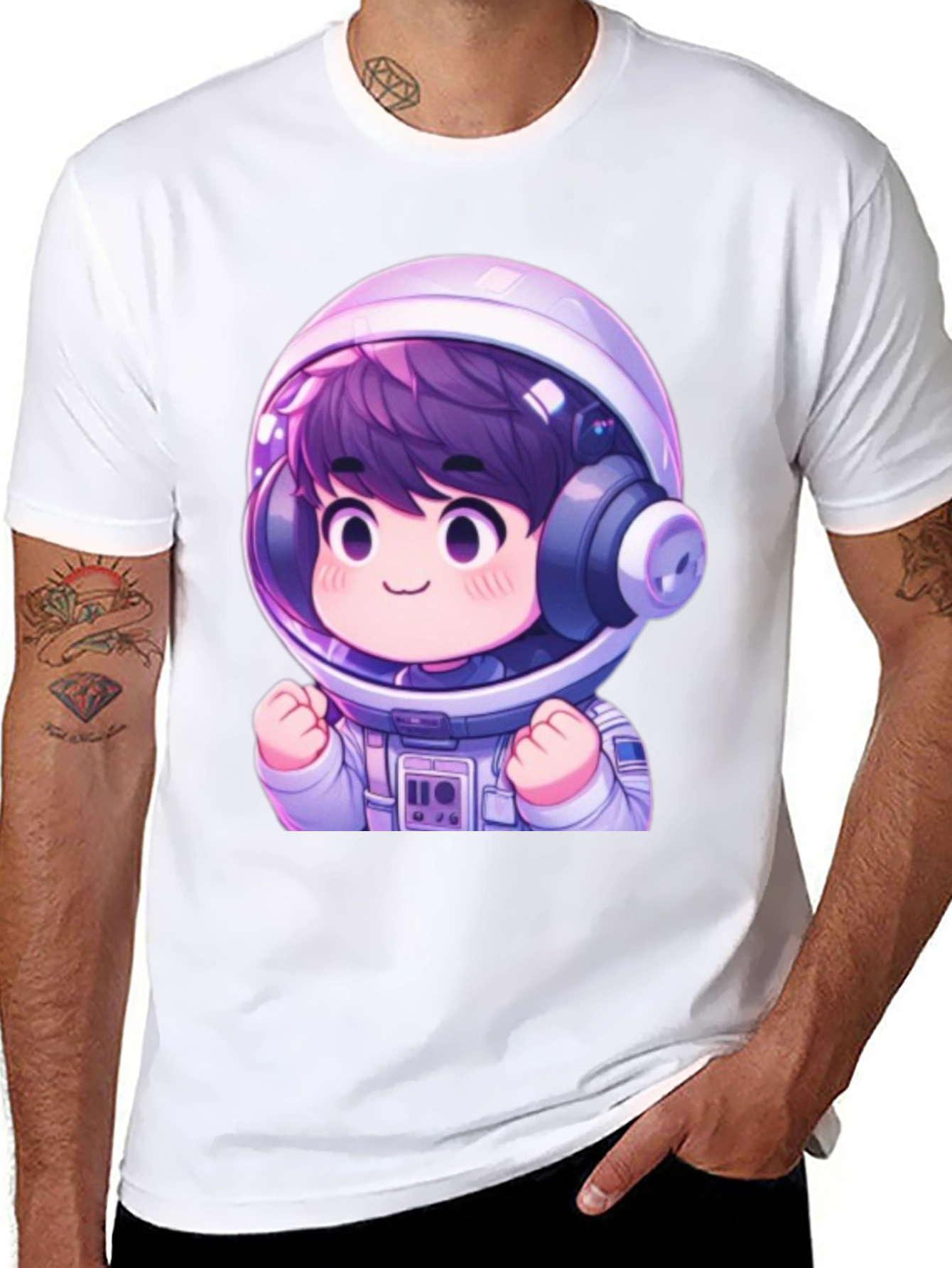 Cute Astronaut Graphic Tee