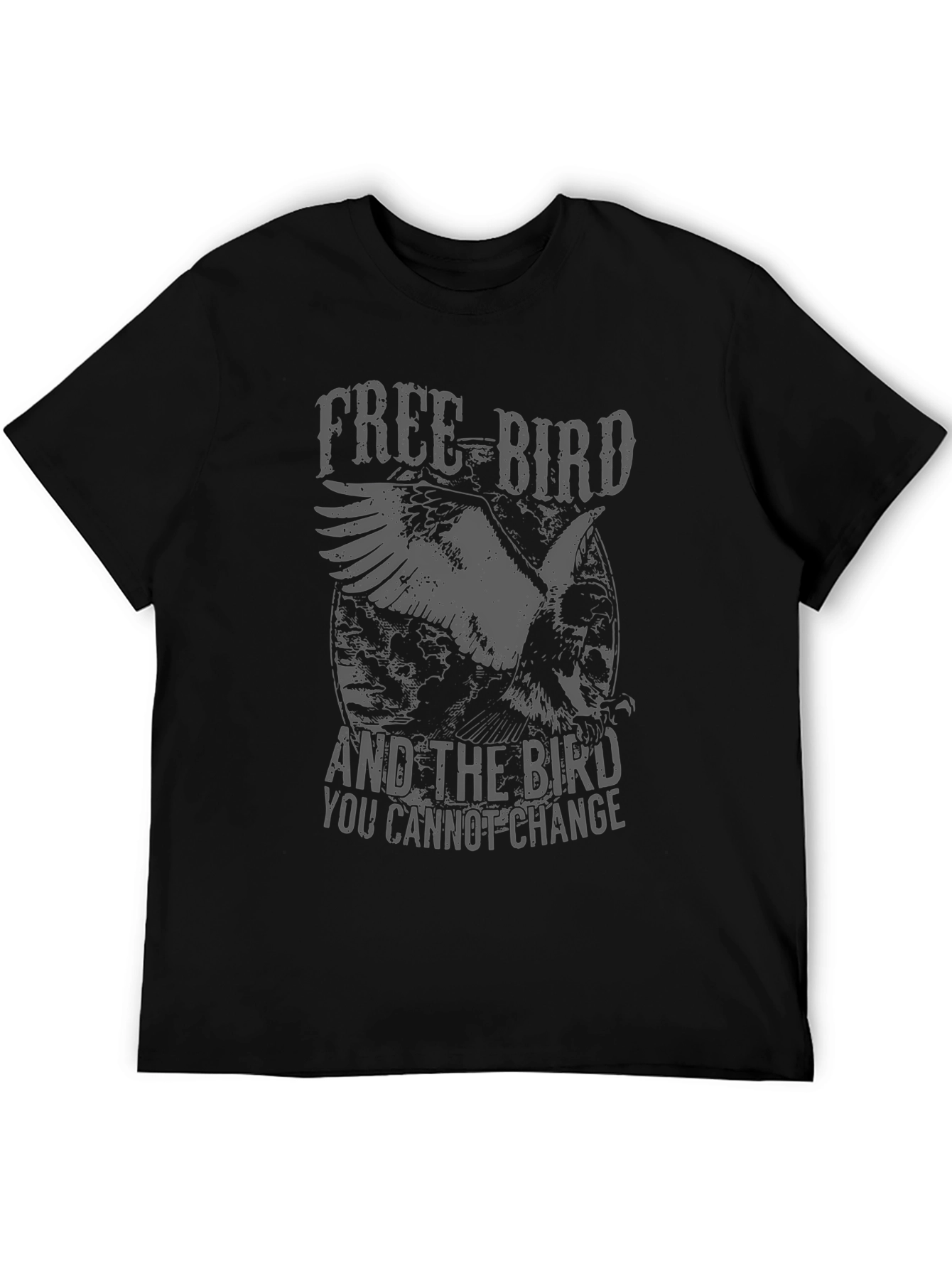 Free Bird Graphic Tee - Rock & Roll Style