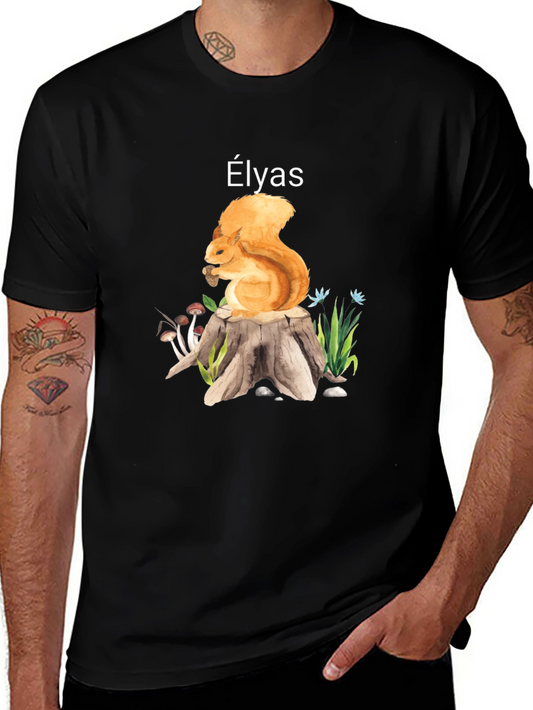 Squirrel Forest Tee - Elyas Custom