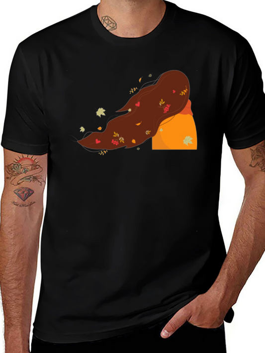 Autumn Winds T-Shirt - Unique Fall Design