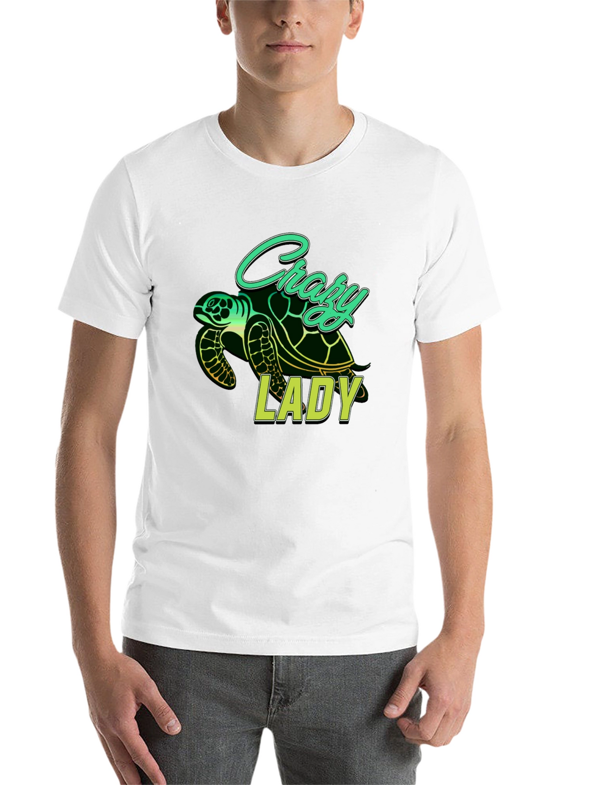 Crazy Lady Turtle T-Shirt