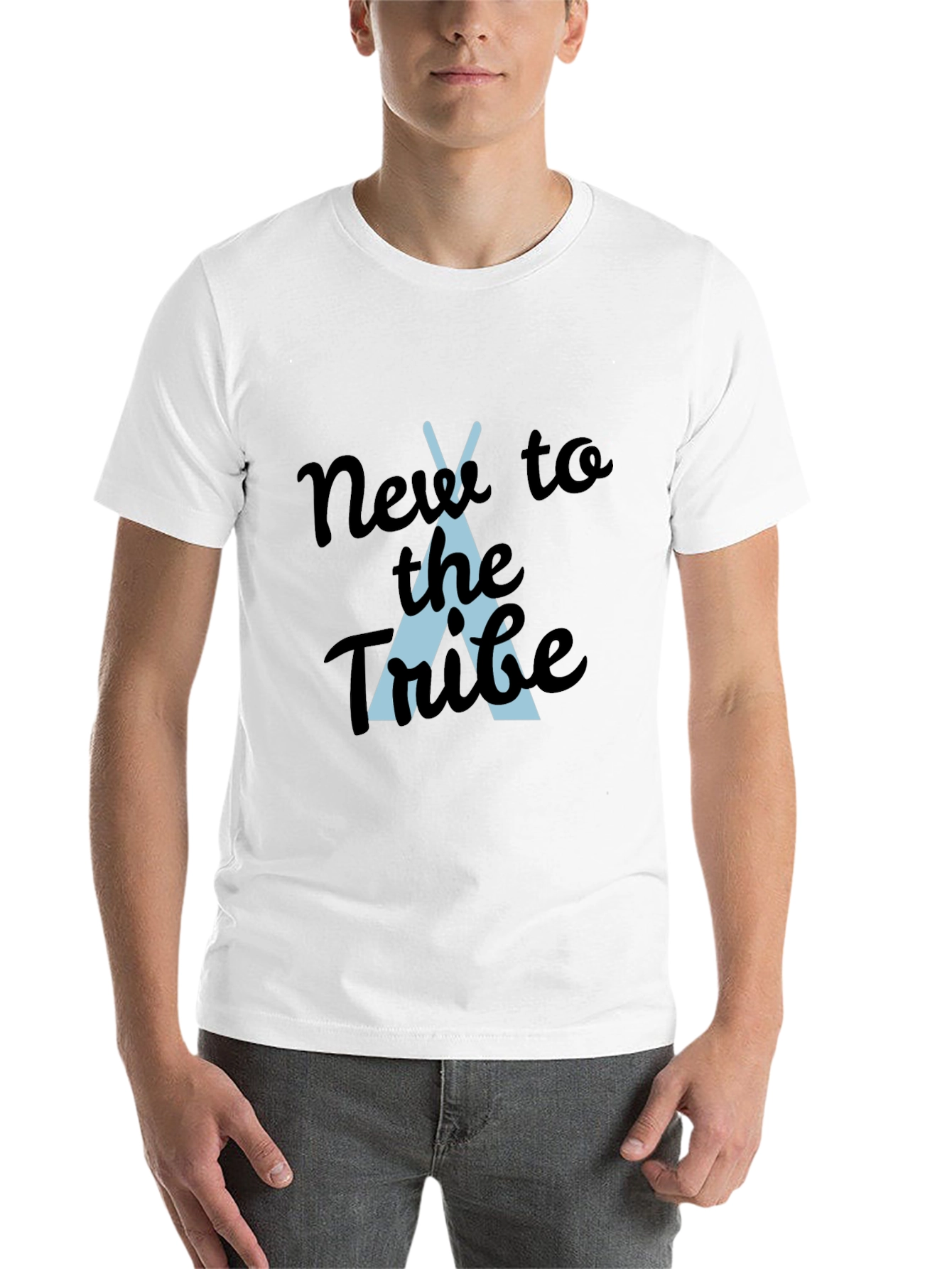 New to the Tribe T-Shirt - Black Tee