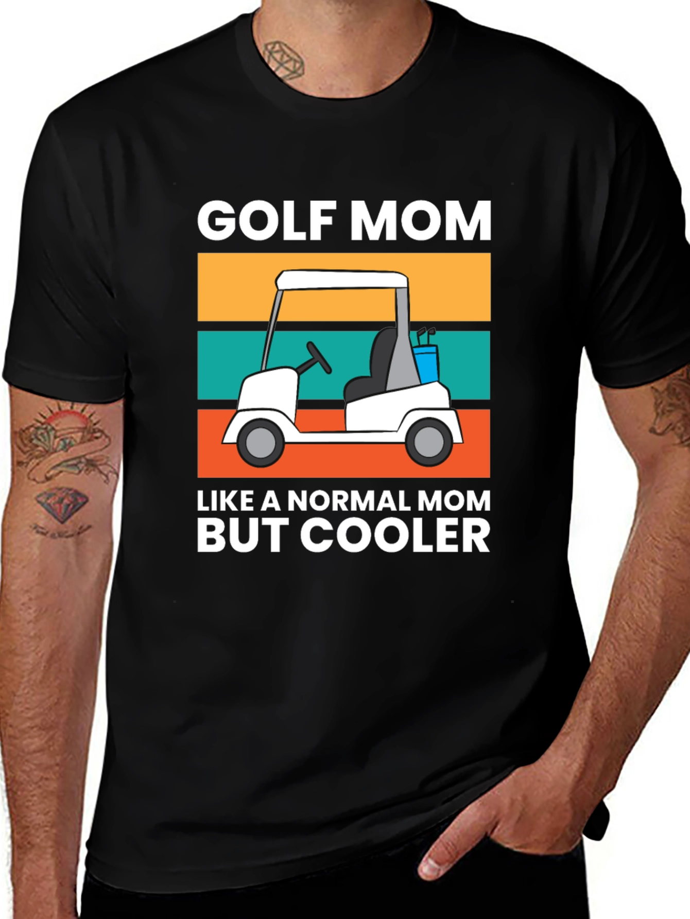 Golf Mom T-Shirt - Cool Mom Edition