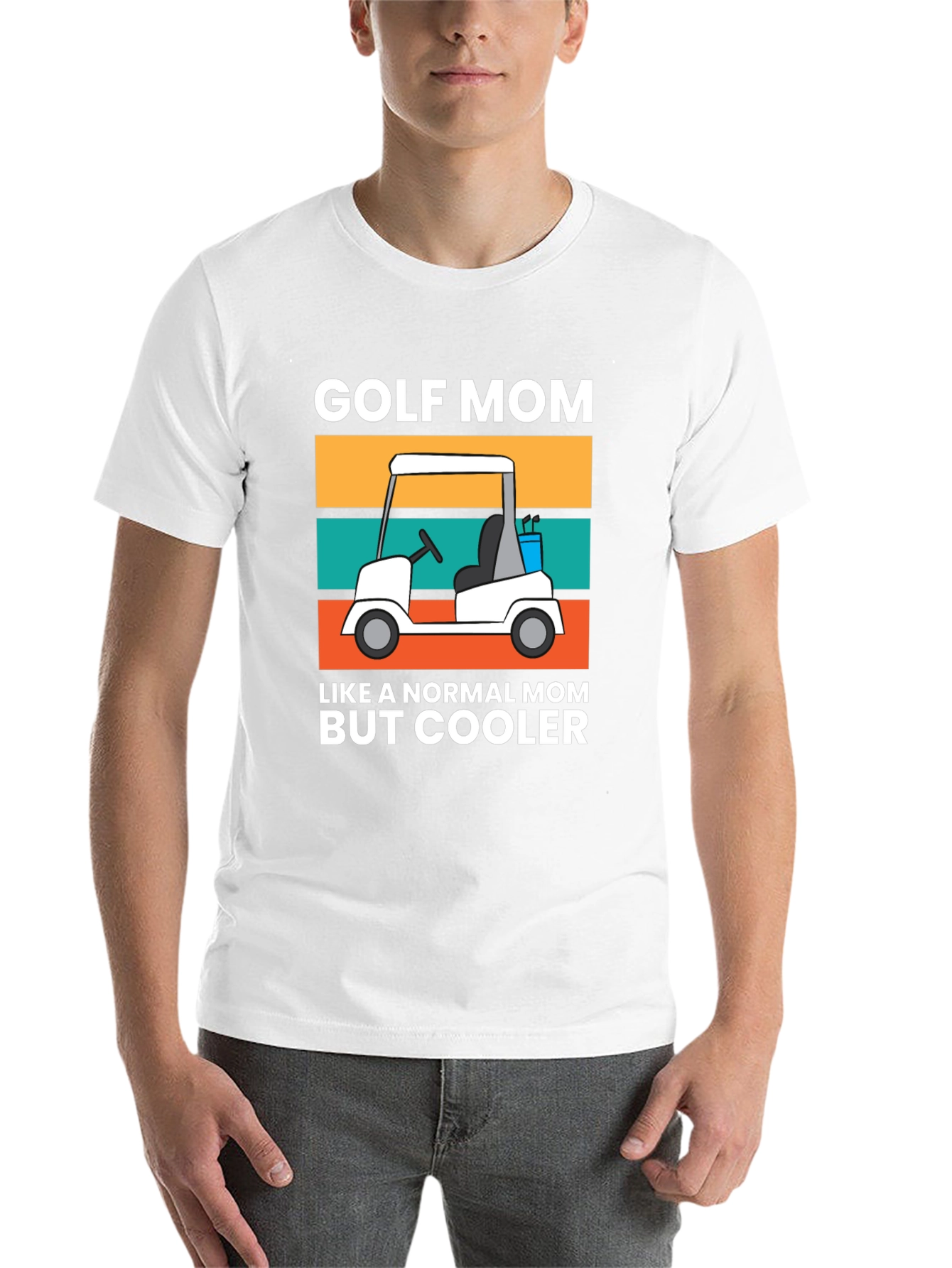 Golf Mom T-Shirt - Cool Mom Edition