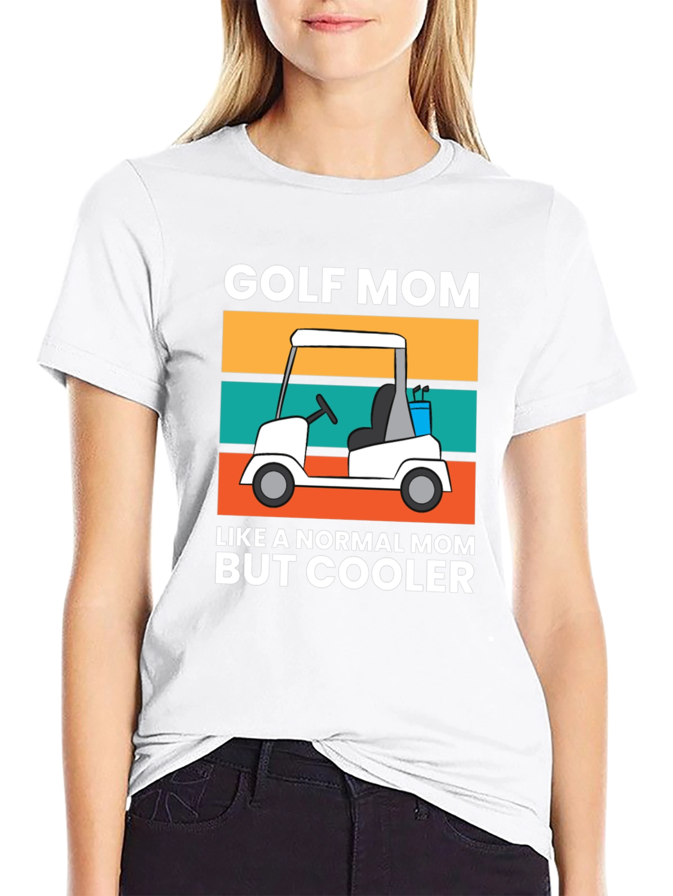 Golf Mom T-Shirt - Cool Mom Edition