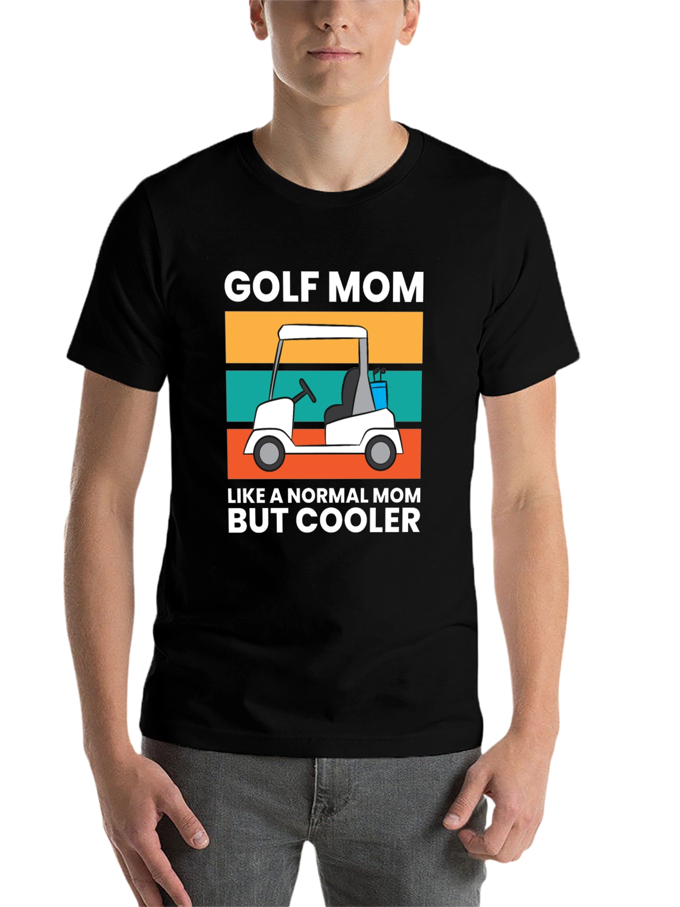 Golf Mom T-Shirt - Cool Mom Edition