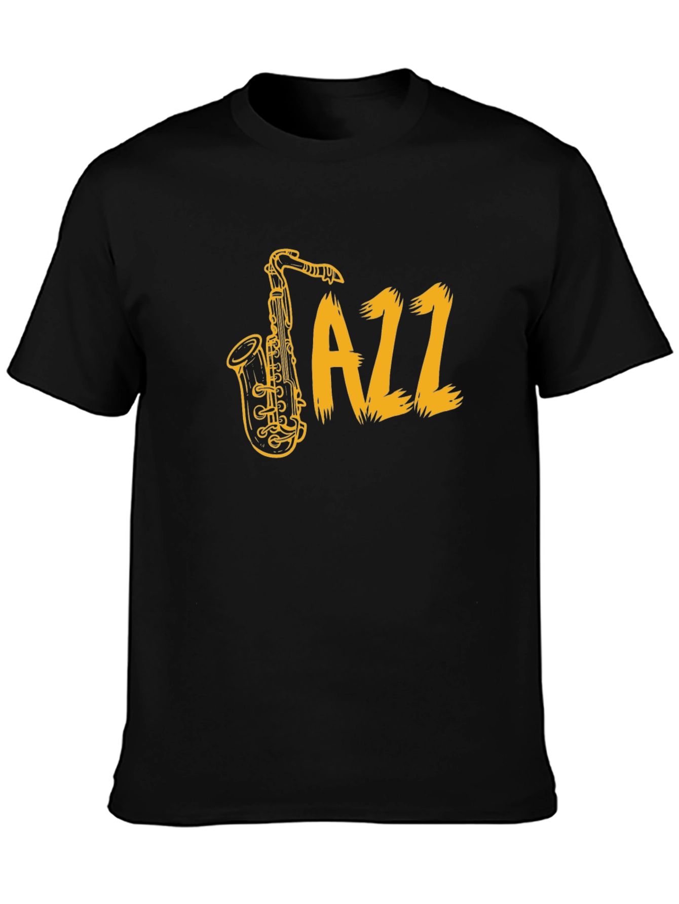 Jazz Saxophone Graphic T-Shirt - Classic Music Tee