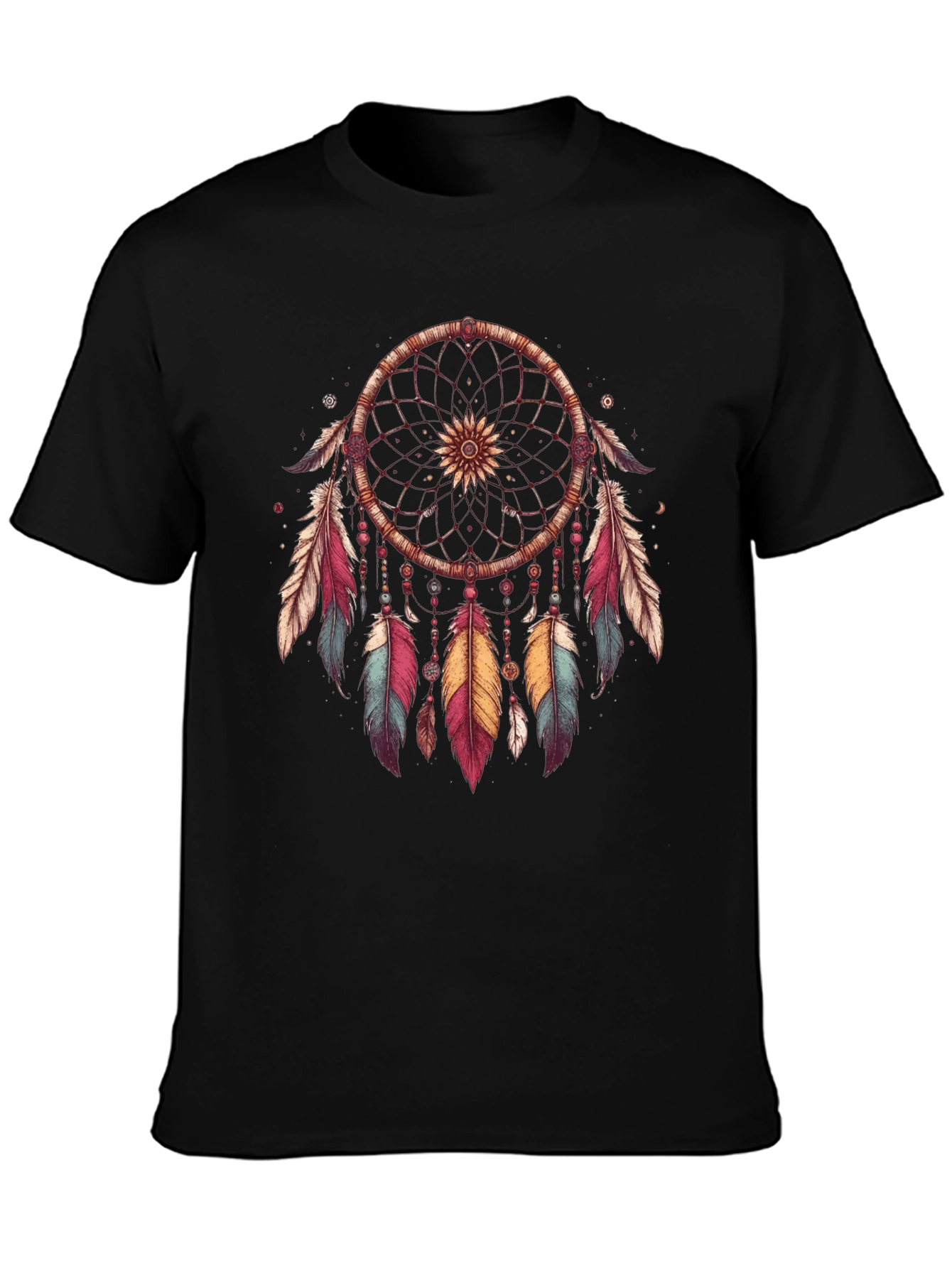 Dreamcatcher Graphic Tee - Native American Inspired