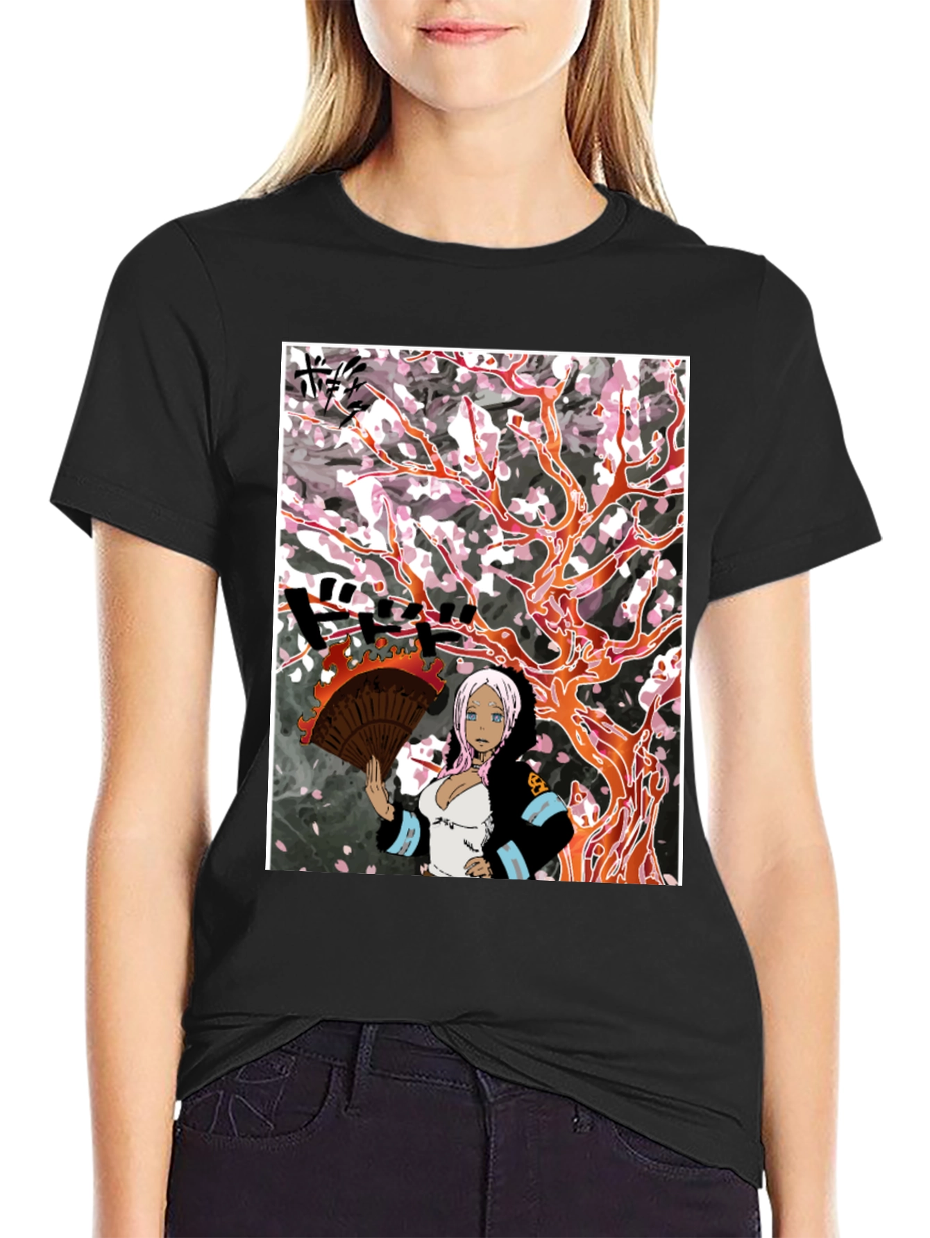 Anime Fire Force Tamaki Kotatsu T-Shirt