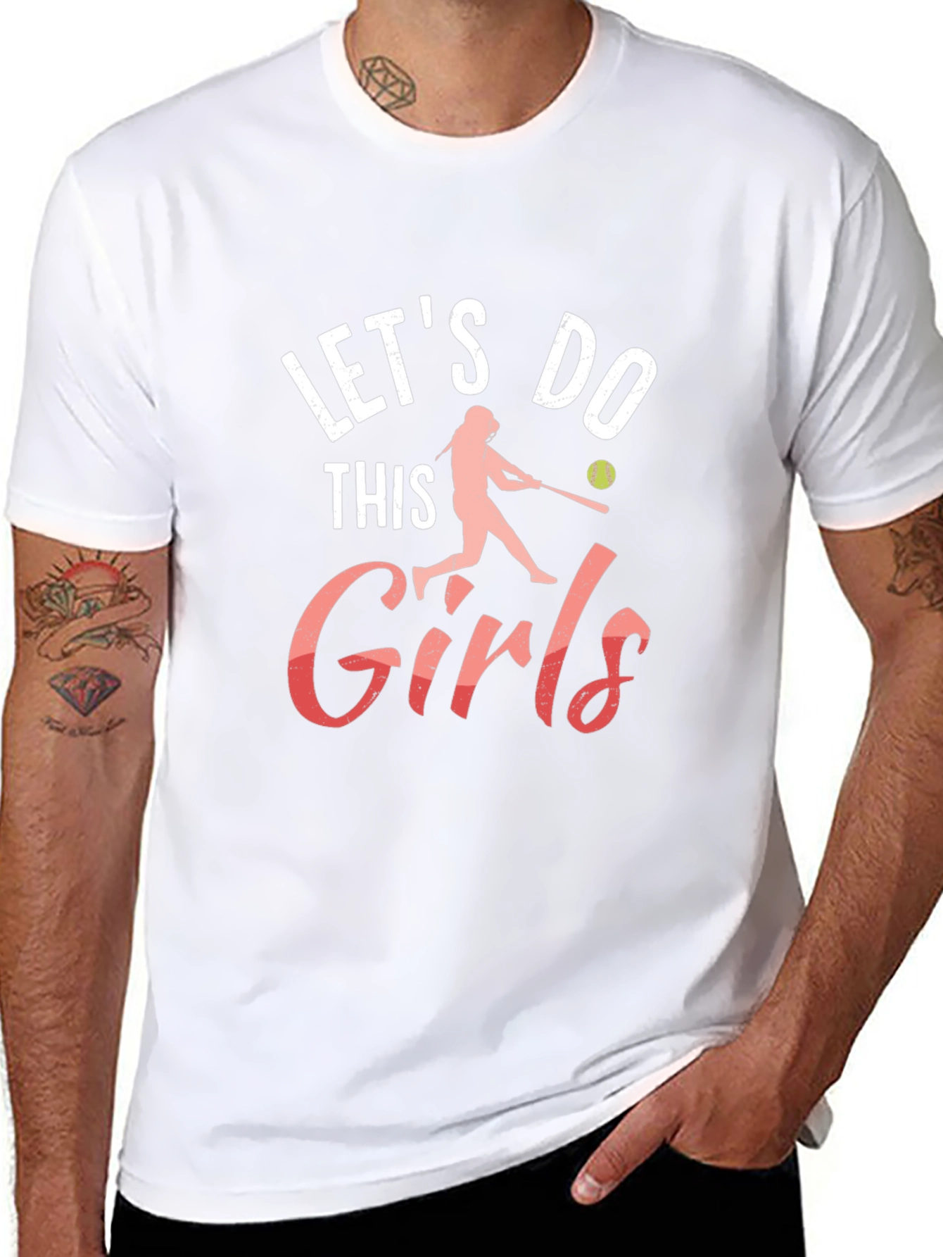 Lets Do This Girls Graphic T-Shirt