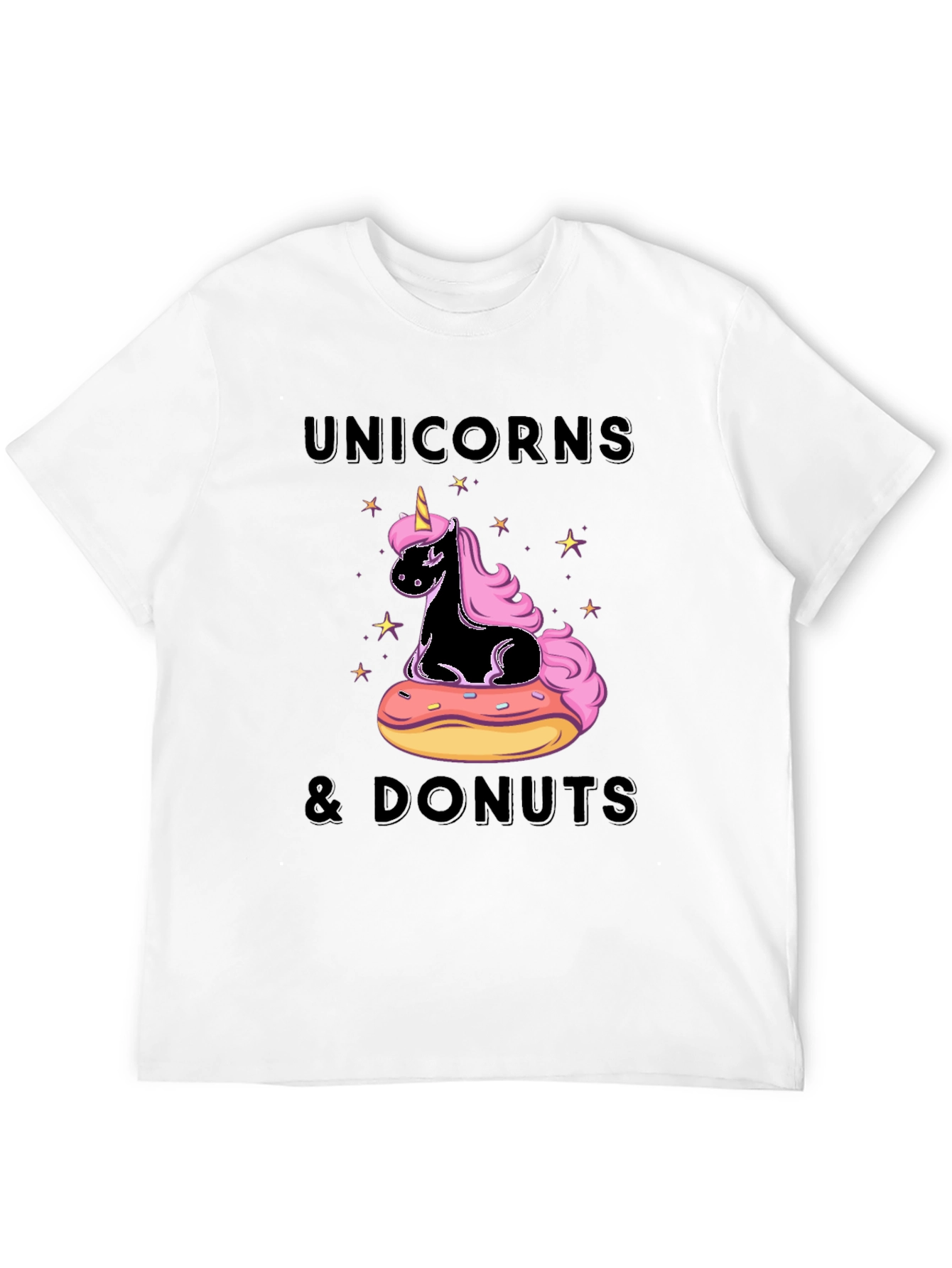 Unicorns & Donuts Graphic T-Shirt
